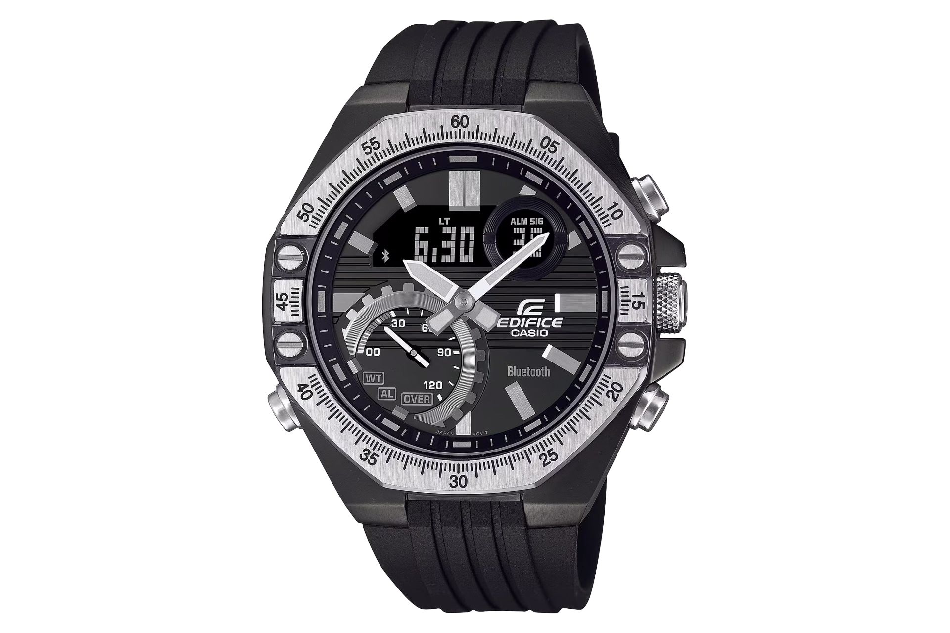 صفحه، فریم و لوگوی ساعت مچی مردانه کاسیو Edifice ECB-10TP-1A