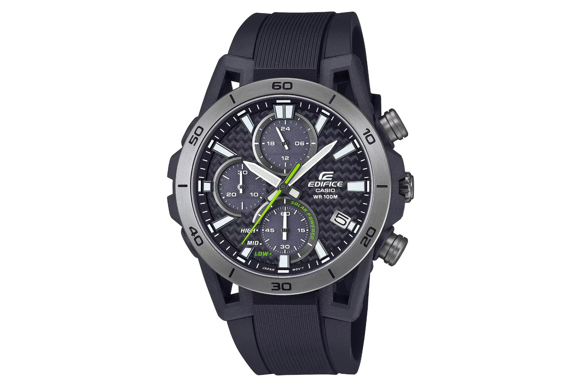 صفحه، فریم و لوگوی ساعت مچی مردانه کاسیو Edifice EQS-960PB-1AV