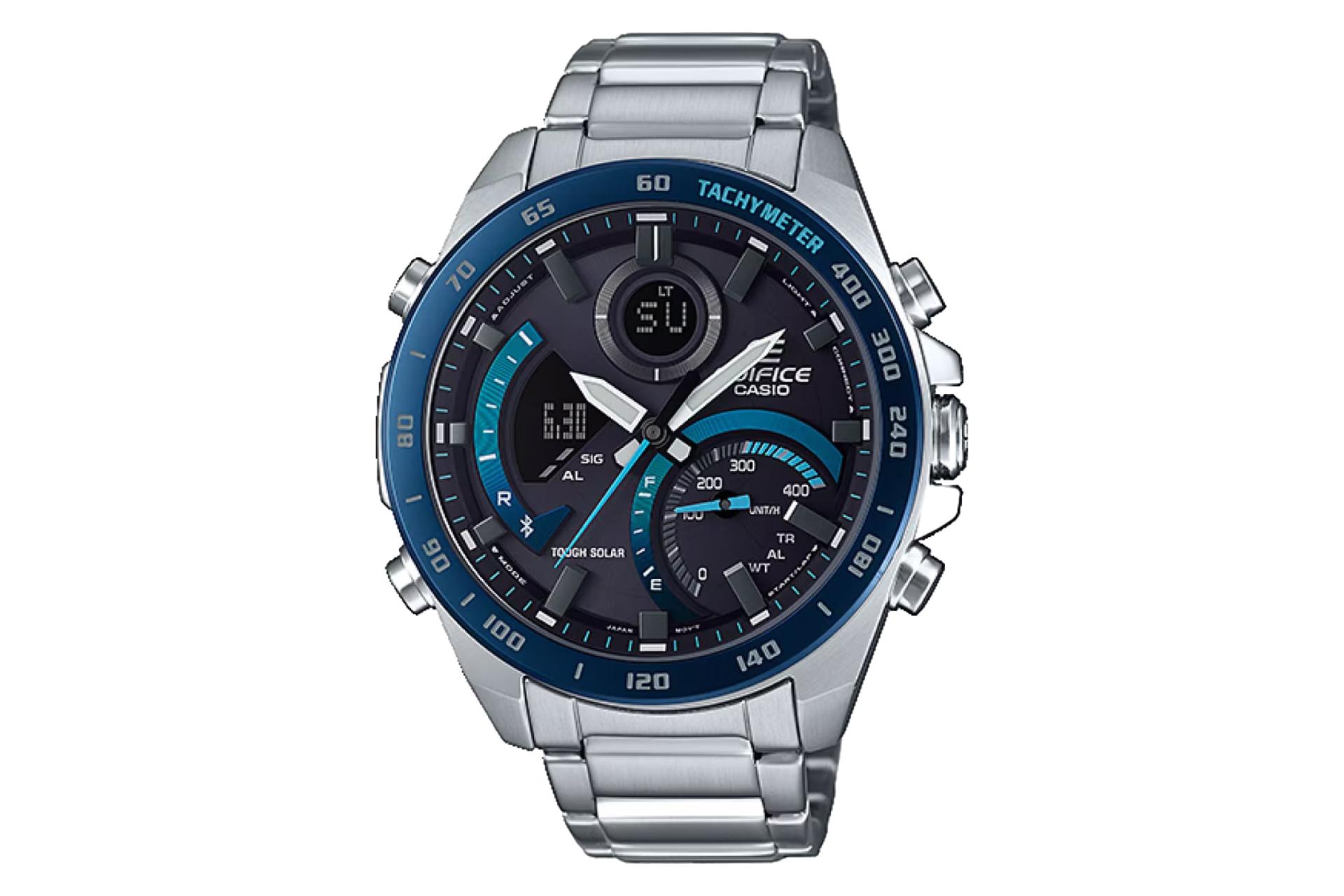 صفحه، فریم و لوگوی ساعت مچی مردانه کاسیو Edifice ECB-900DB-1B