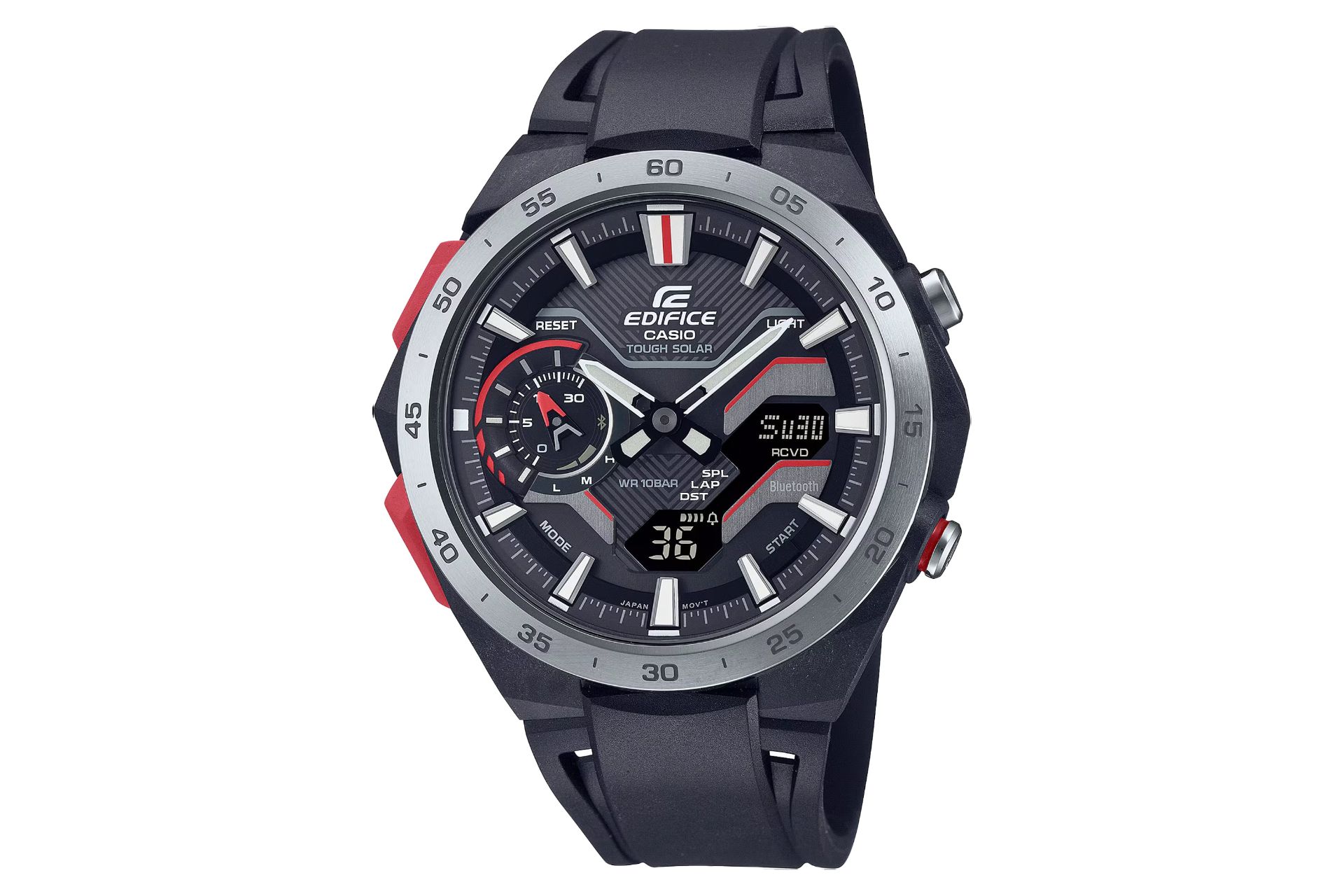 صفحه، فریم و لوگوی ساعت مچی مردانه کاسیو Edifice ECB-2200P-1A