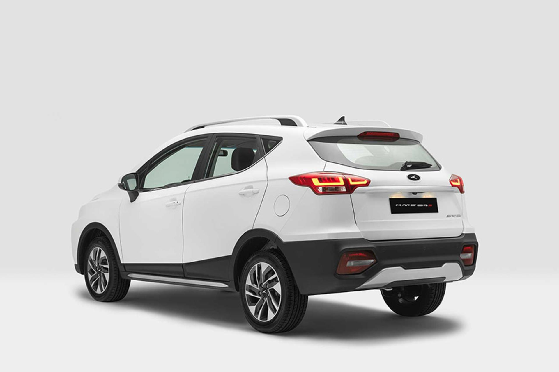 خودرو کی ام سی KMC SR3 نمای جانبی و پشت