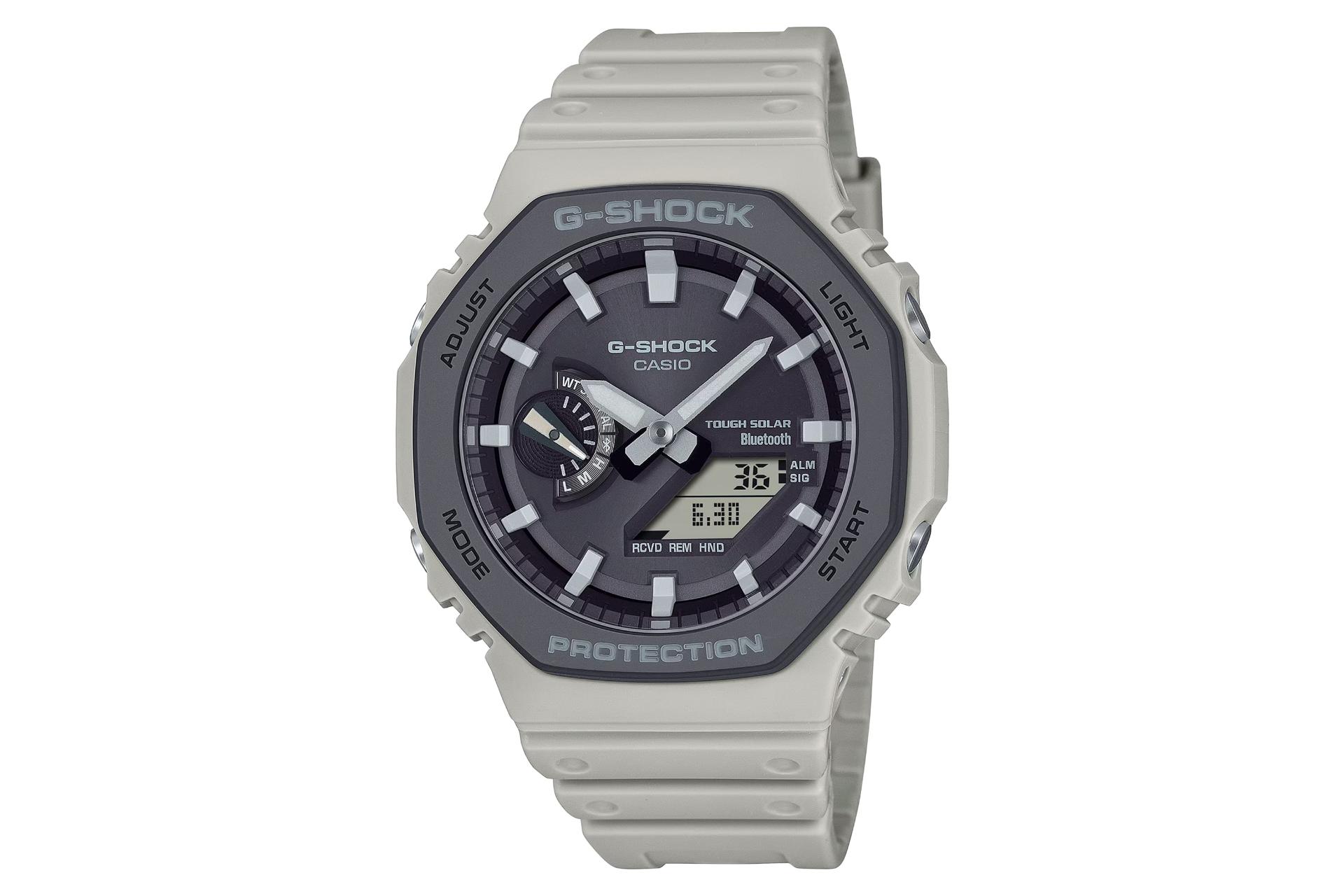 صفحه، فریم و لوگوی ساعت مچی مردانه کاسیو جی شاک GA-B2100LUU-5A