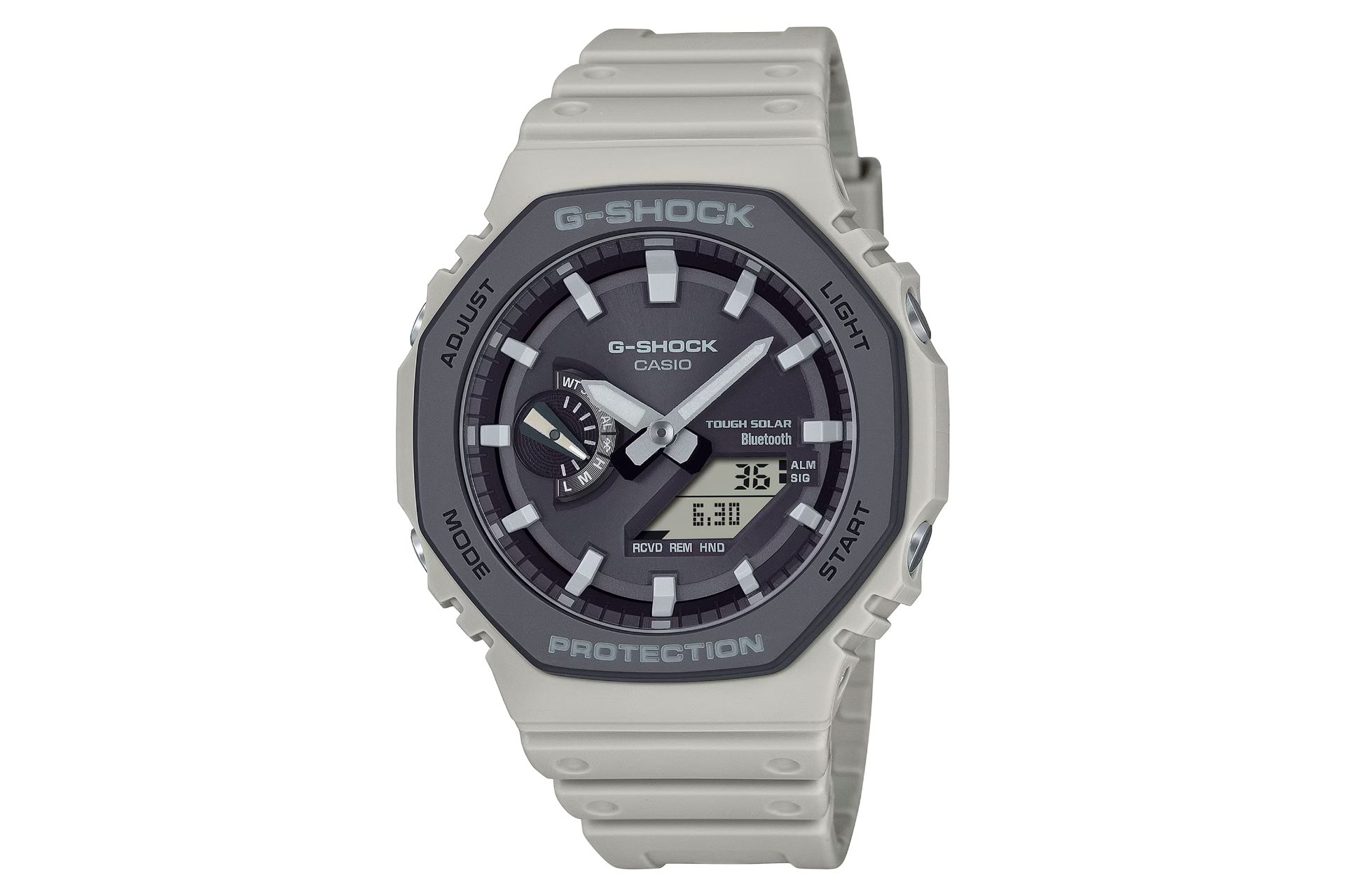 صفحه، فریم و لوگوی ساعت مچی مردانه کاسیو جی شاک GA-B2100LUU-5A