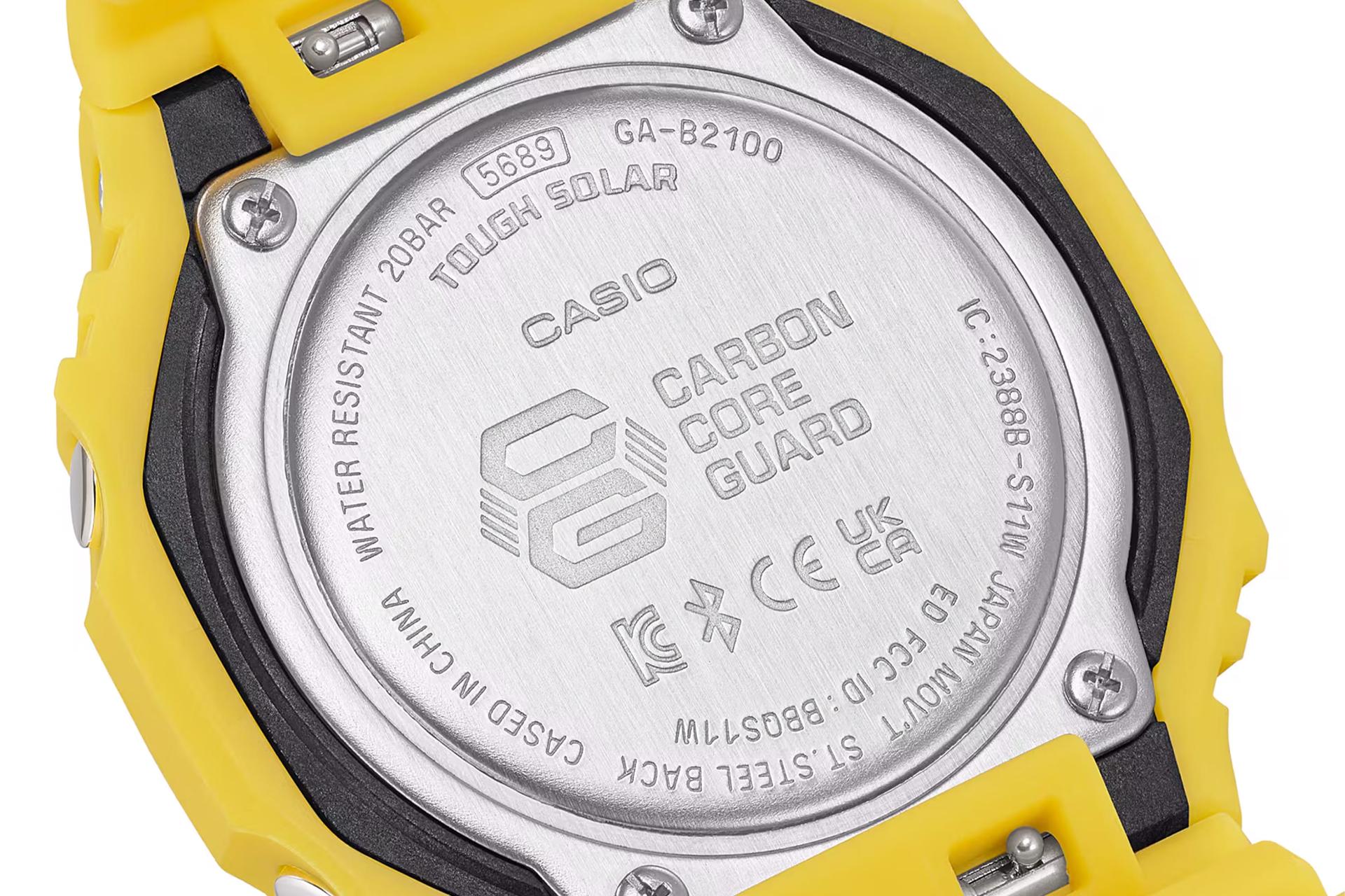 پنل پشت ساعت مچی مردانه کاسیو جی شاک GA-B2100C-9A