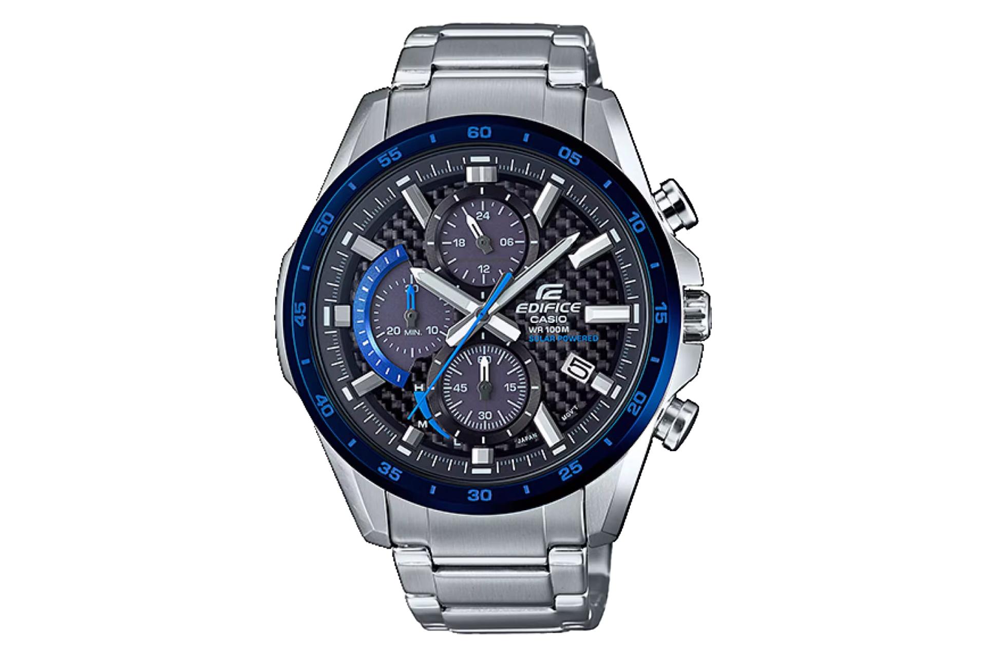 فریم، صفحه و بند ساعت مچی مردانه کاسیو Edifice EQS-900DB-2AV