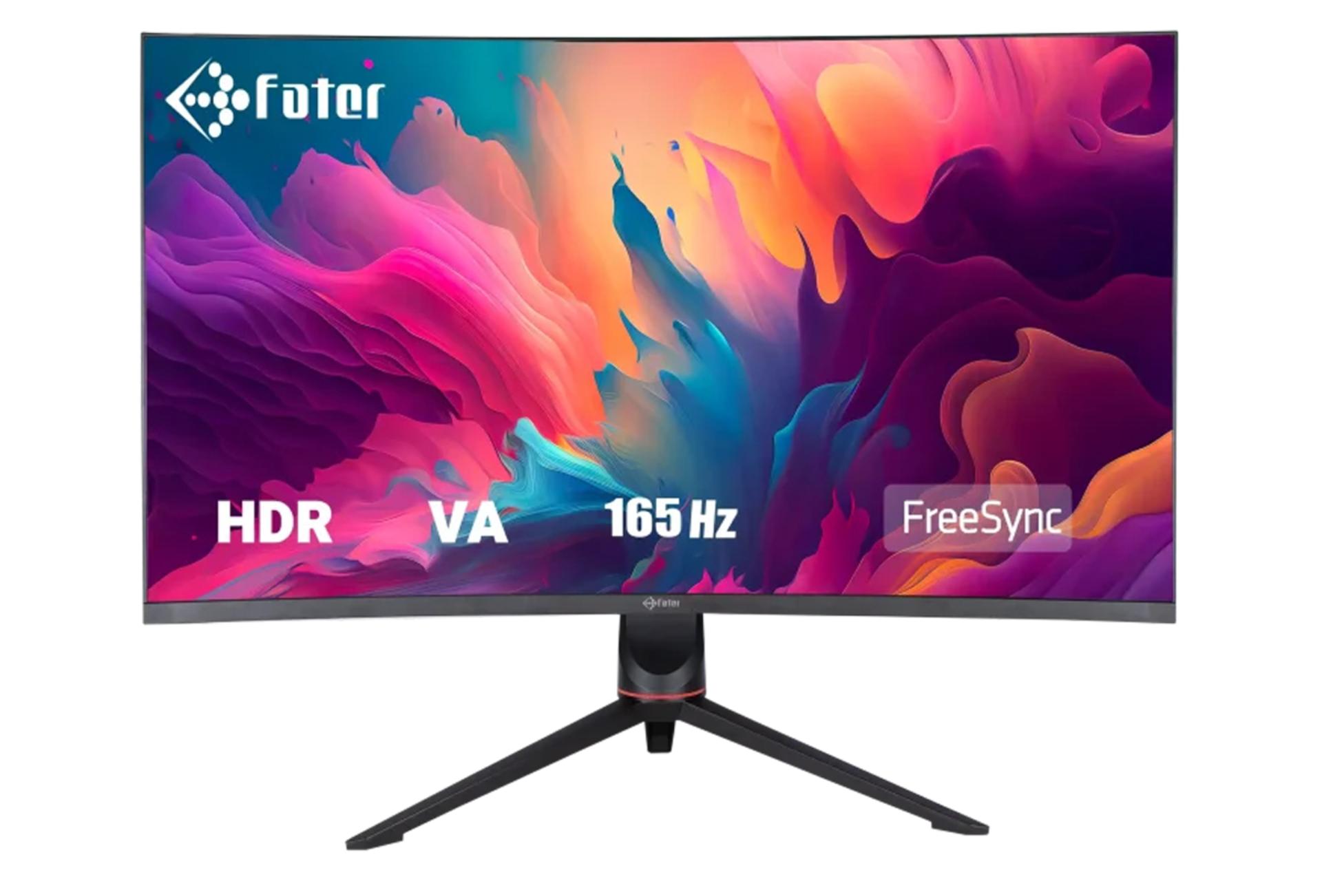 مانیتور فاطر 27 اینچ مدل F27-180B2 نمای روبرو