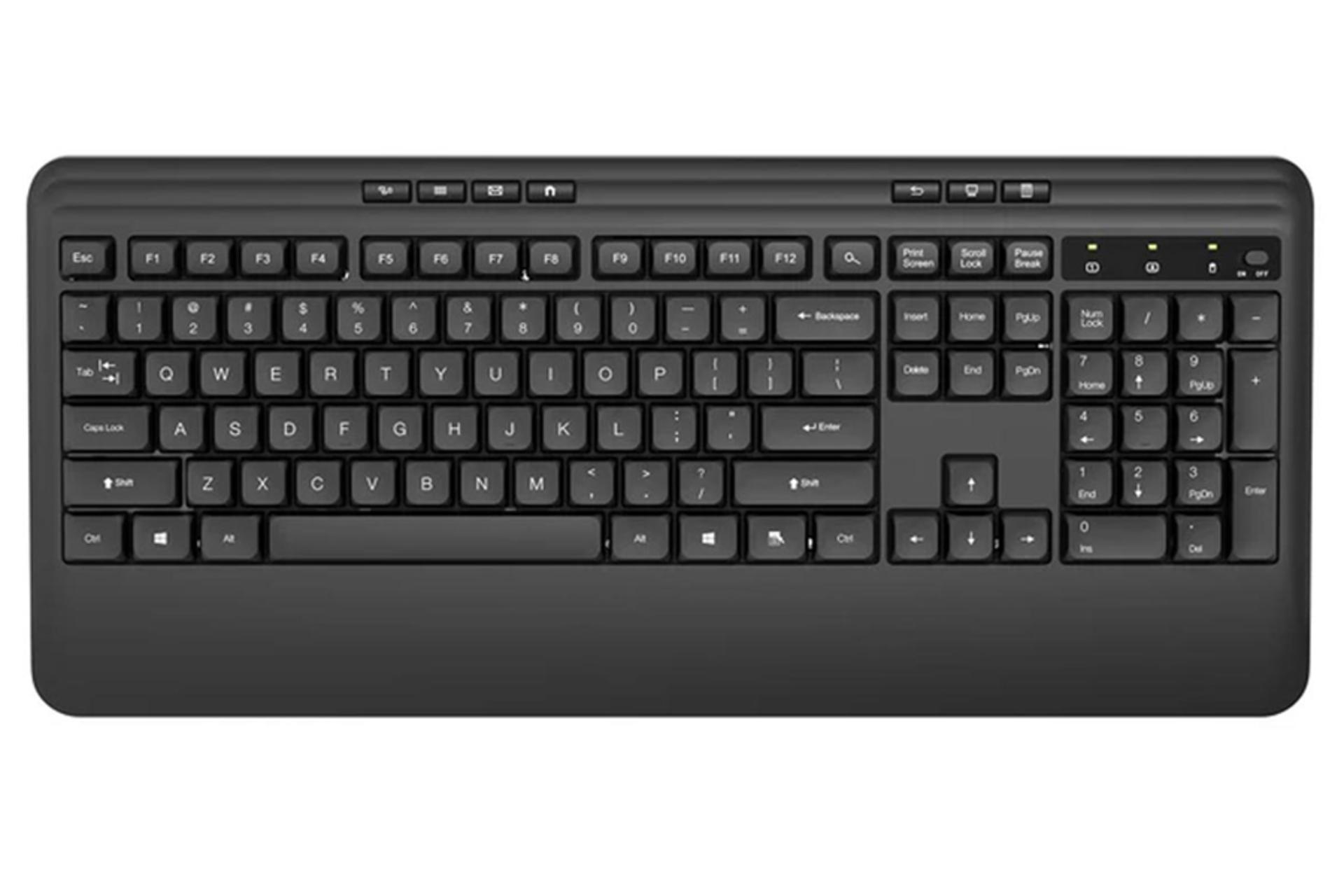 کیبورد هیسکا HX-KE210 نمای بالا