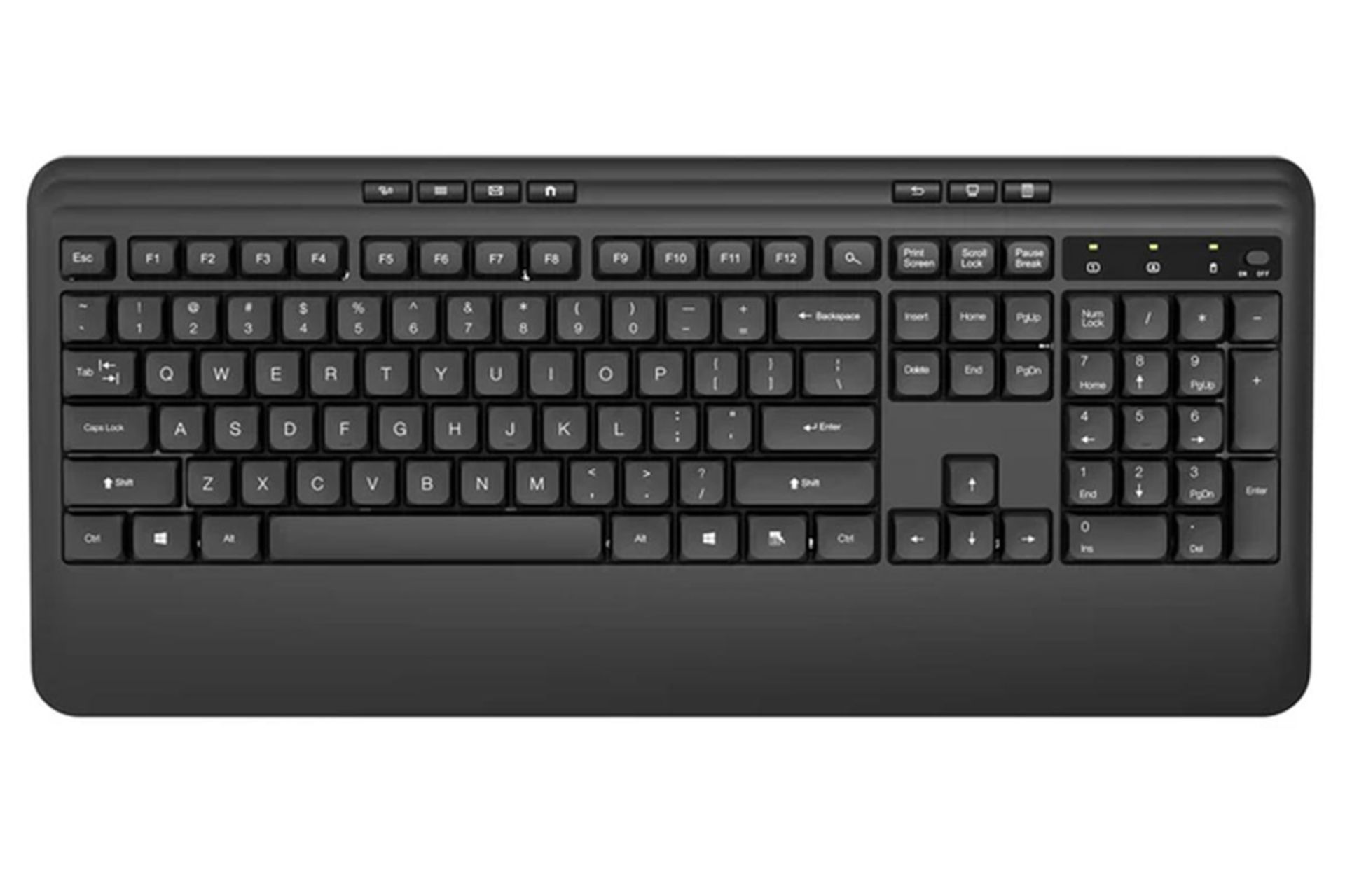 کیبورد هیسکا HX-KE210 نمای بالا