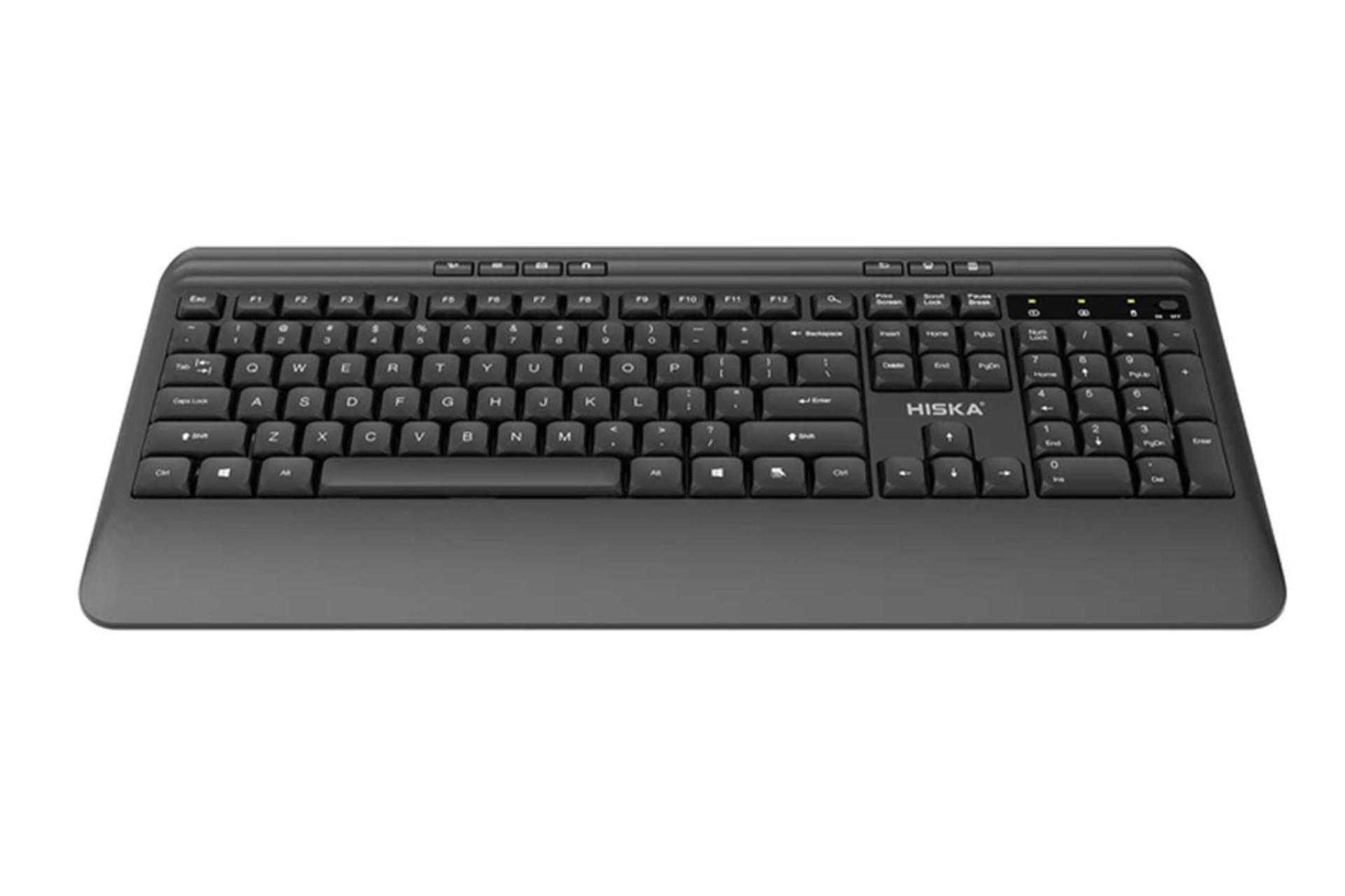 کیبورد هیسکا HX-KE210 نمای روبرو