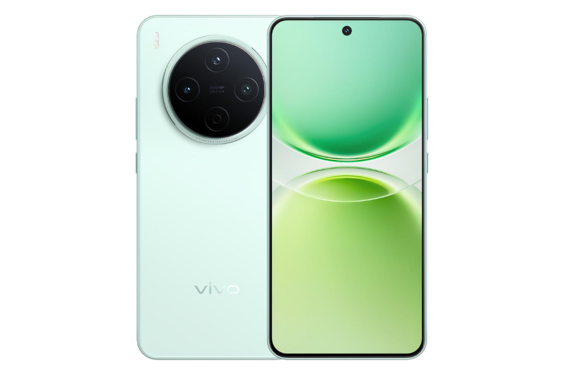 پنل جلو و پشت گوشی موبایل Y500 پرو ویوو نسخه چین سبز روشن / vivo Y500 Pro China