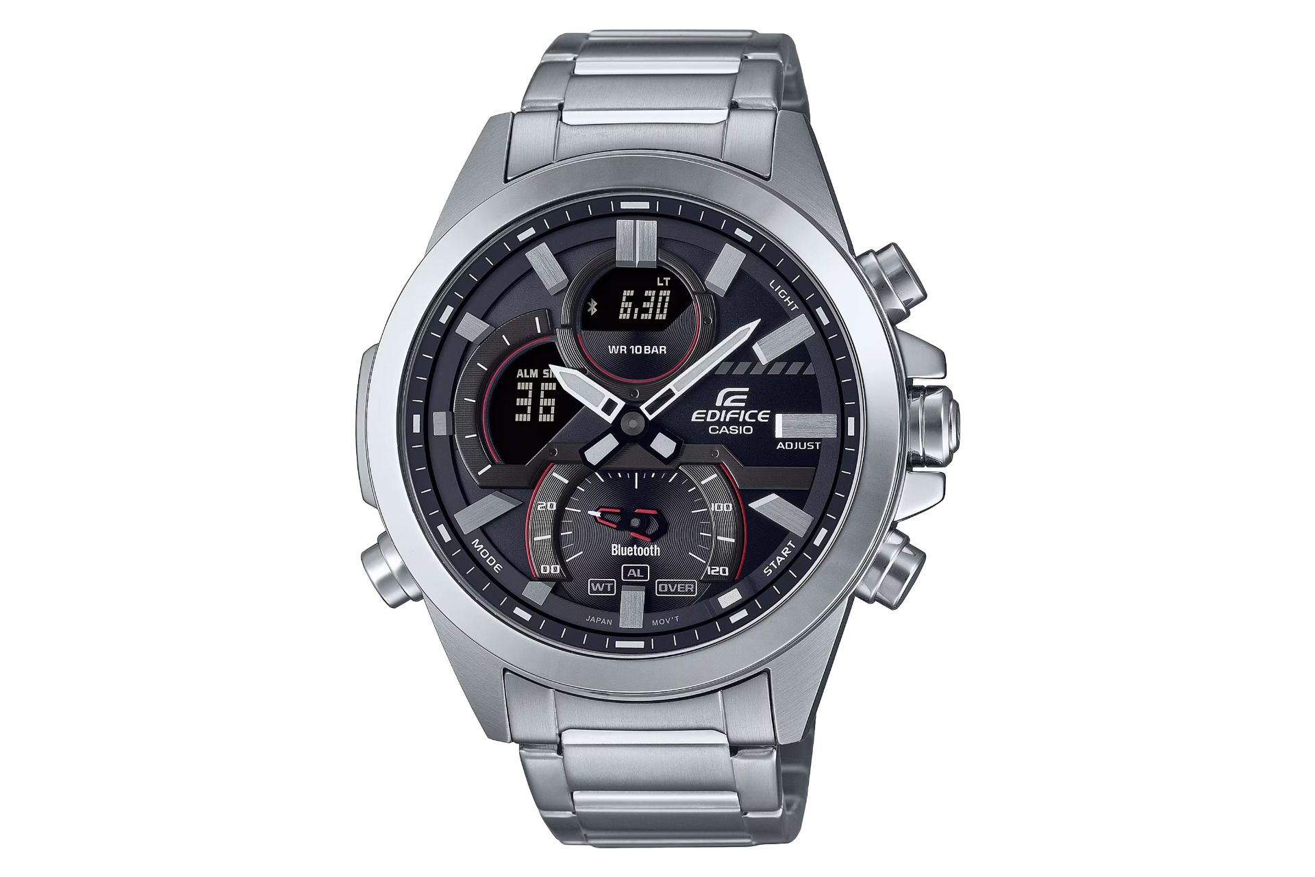 صفحه و فریم ساعت مچی مردانه کاسیو Edifice ECB-30D-1A