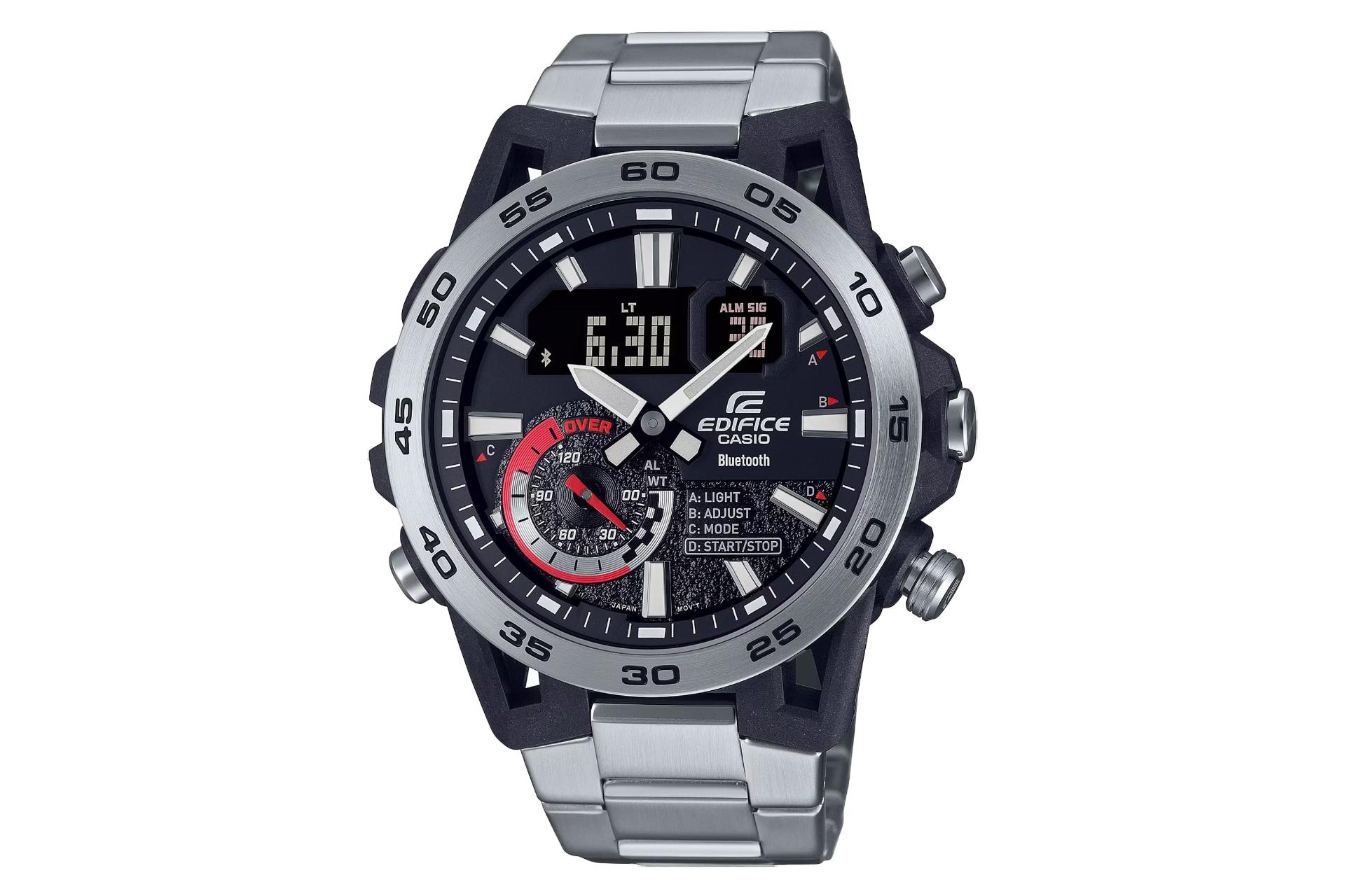 فریم و صفحه ساعت مچی مردانه کاسیو Edifice ECB-40D-1A