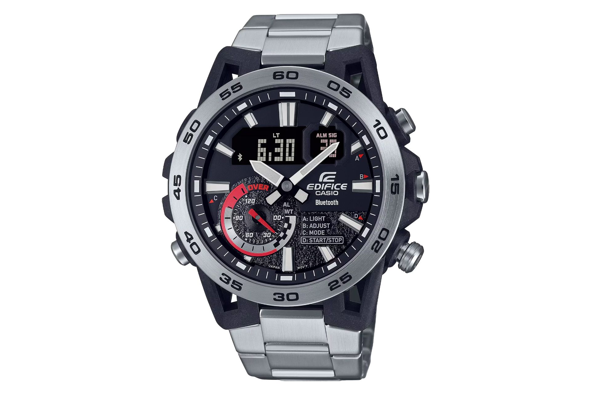 فریم و صفحه ساعت مچی مردانه کاسیو Edifice ECB-40D-1A