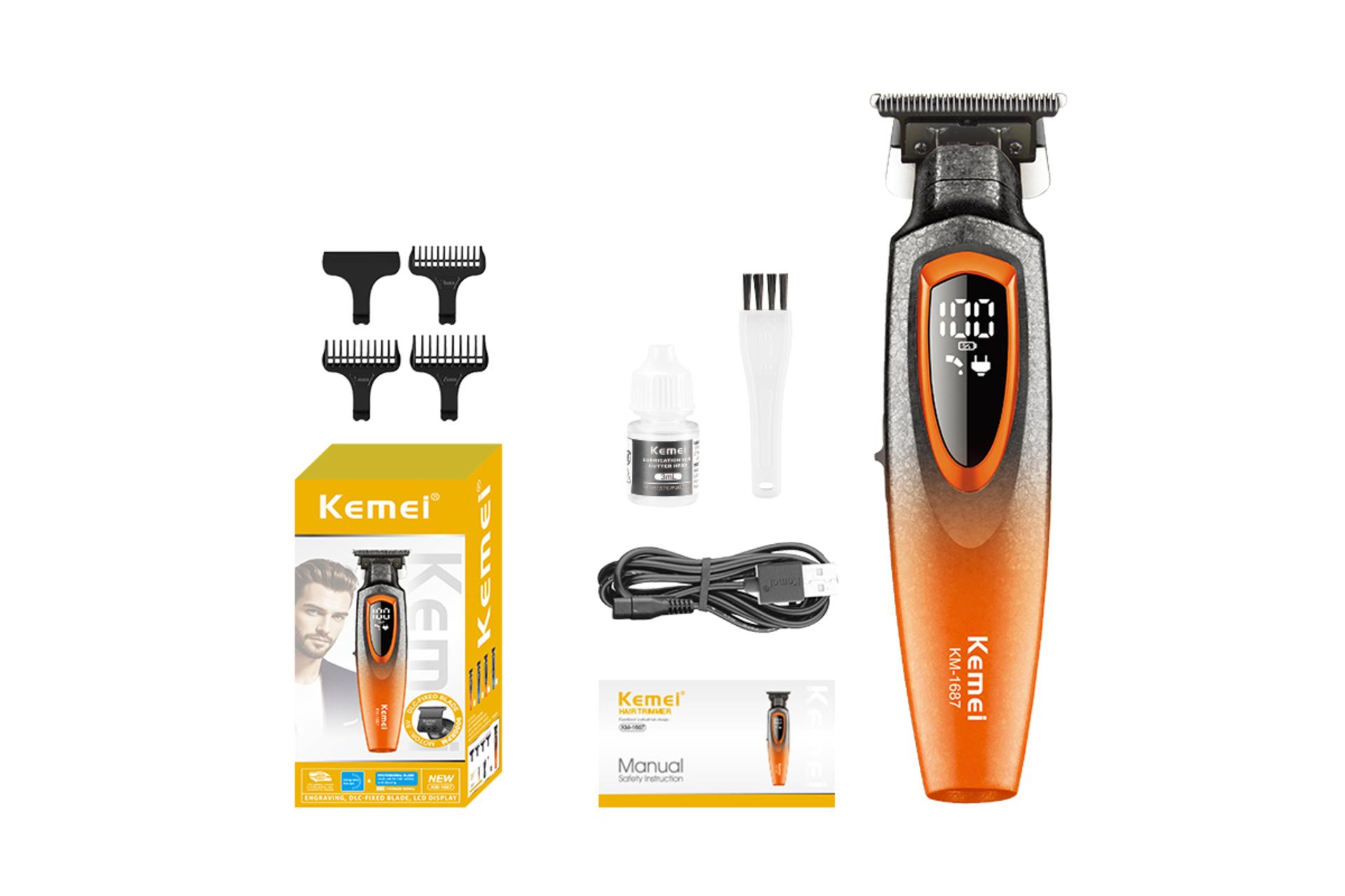 اقلام همراه ماشین اصلاح و ریش تراش کیمی KM-1687