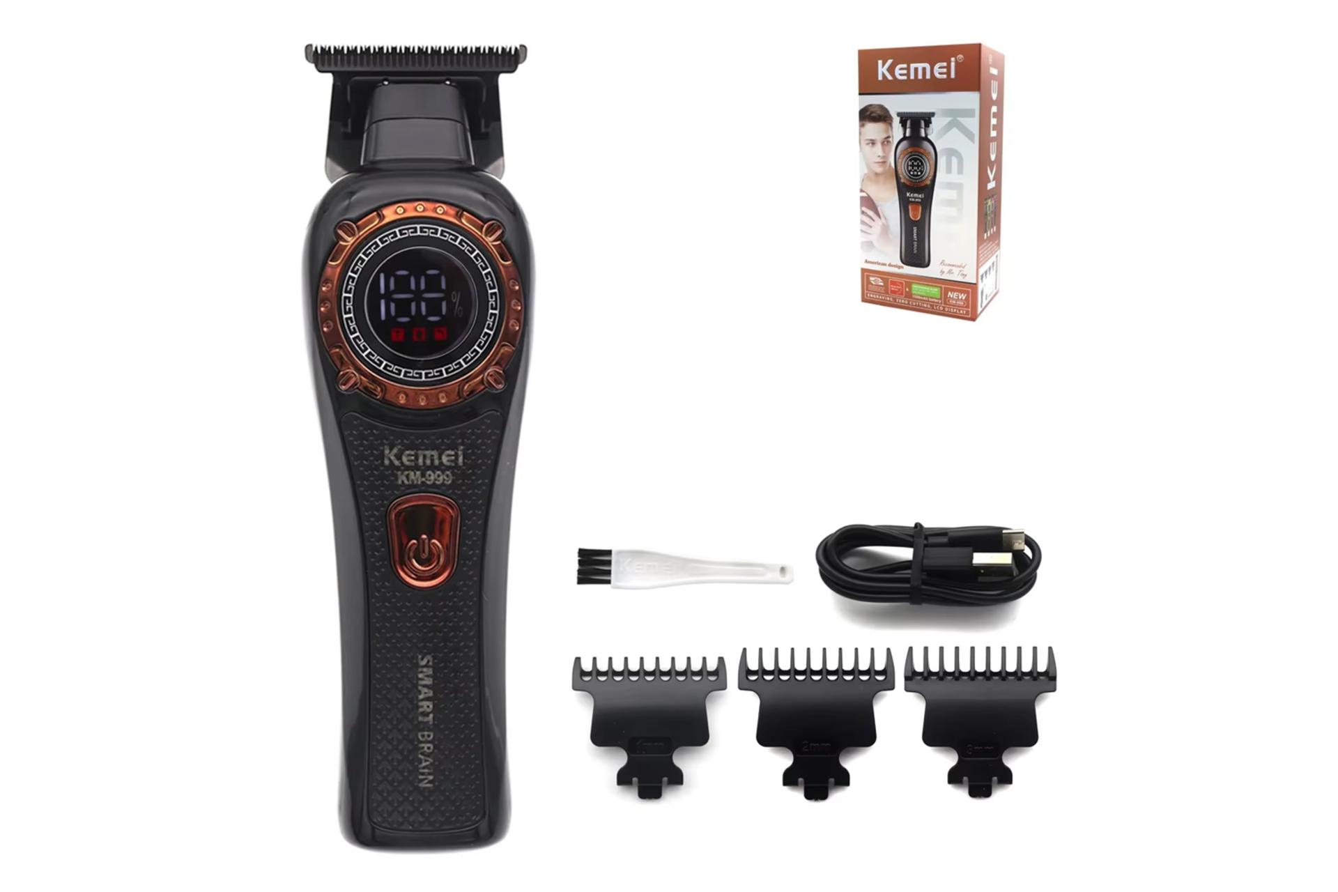 اقلام همراه ماشین اصلاح و ریش تراش کیمی KM-999