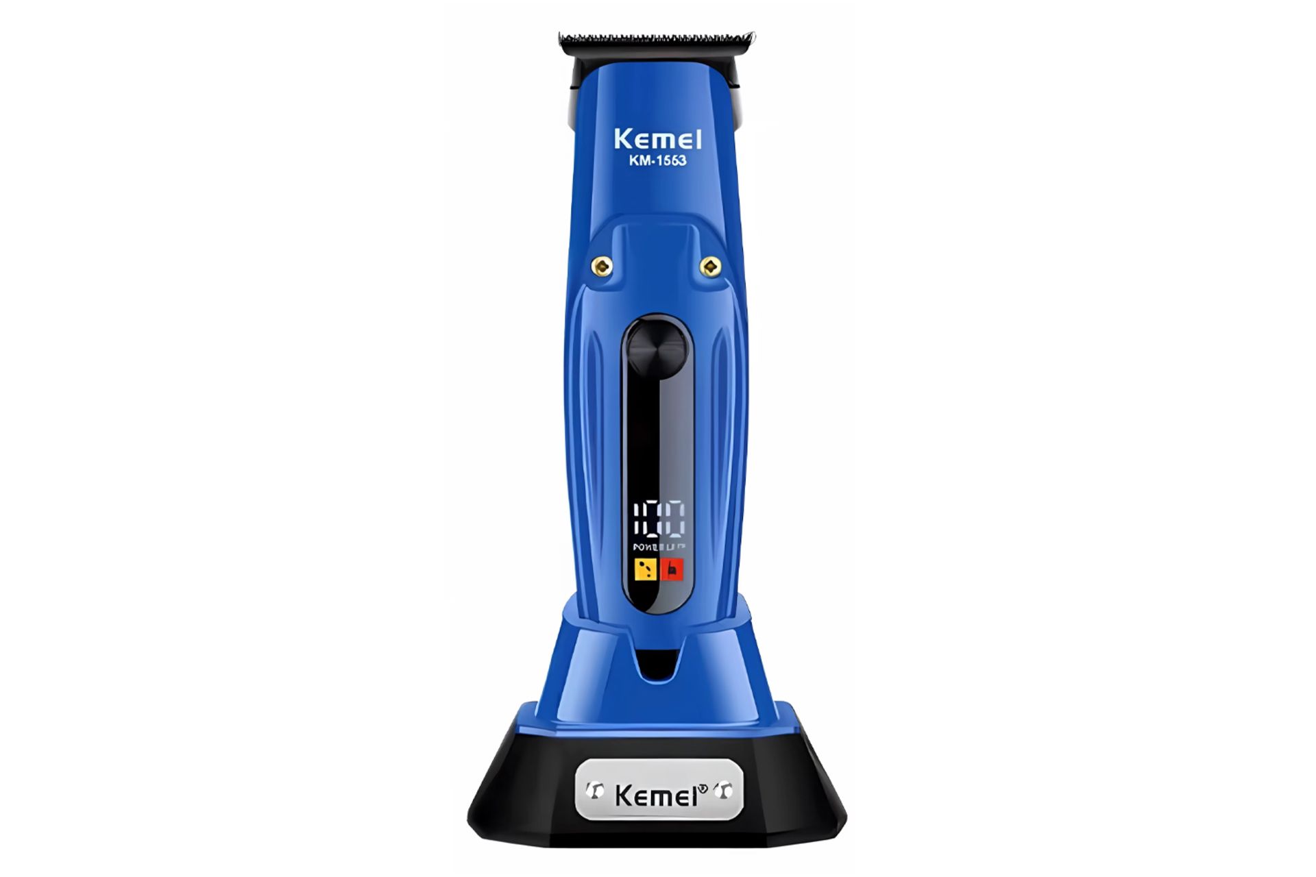 ماشین اصلاح و ریش تراش کیمی KM-1553 رنگ آبی