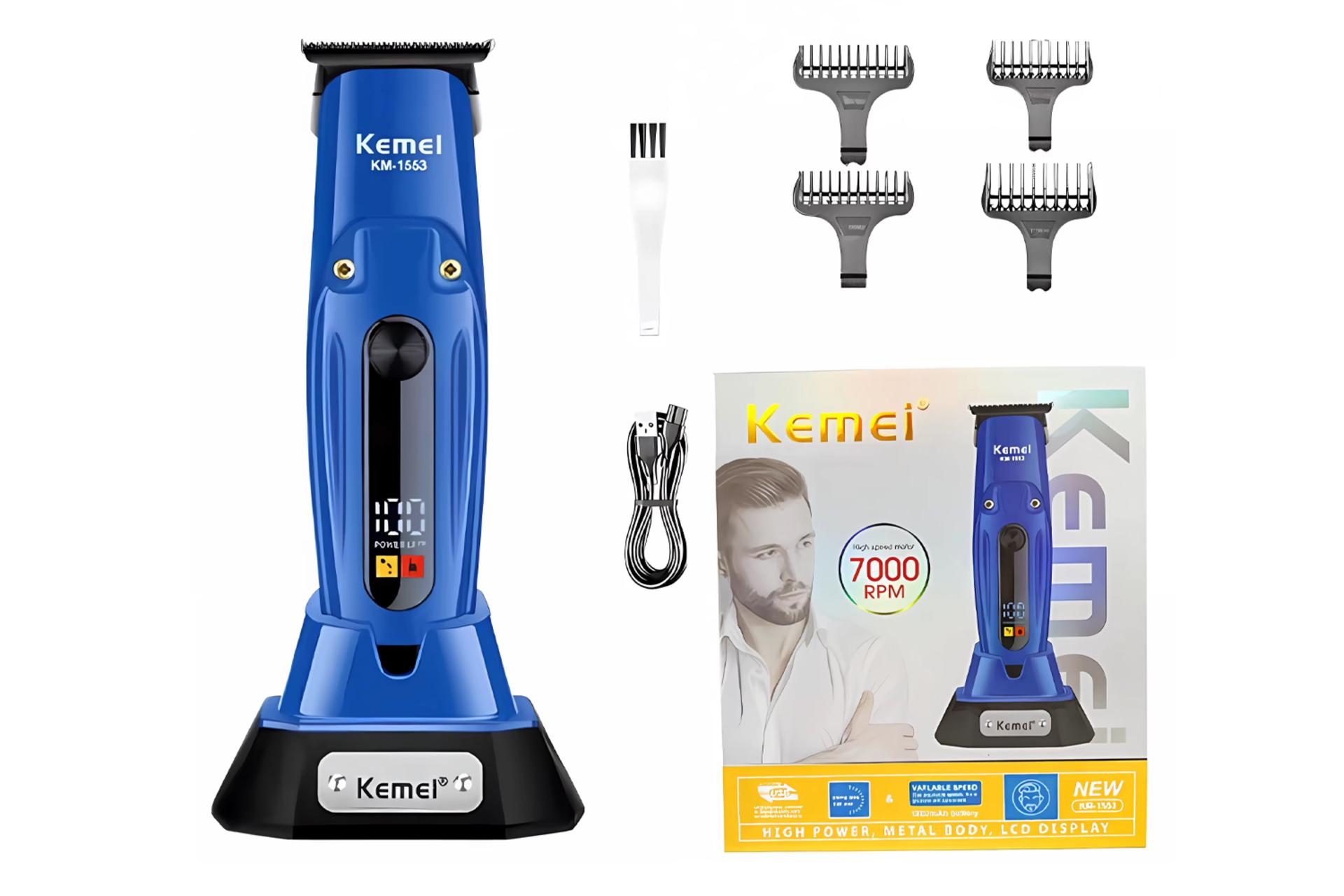 اقلام همراه ماشین اصلاح و ریش تراش کیمی KM-1553