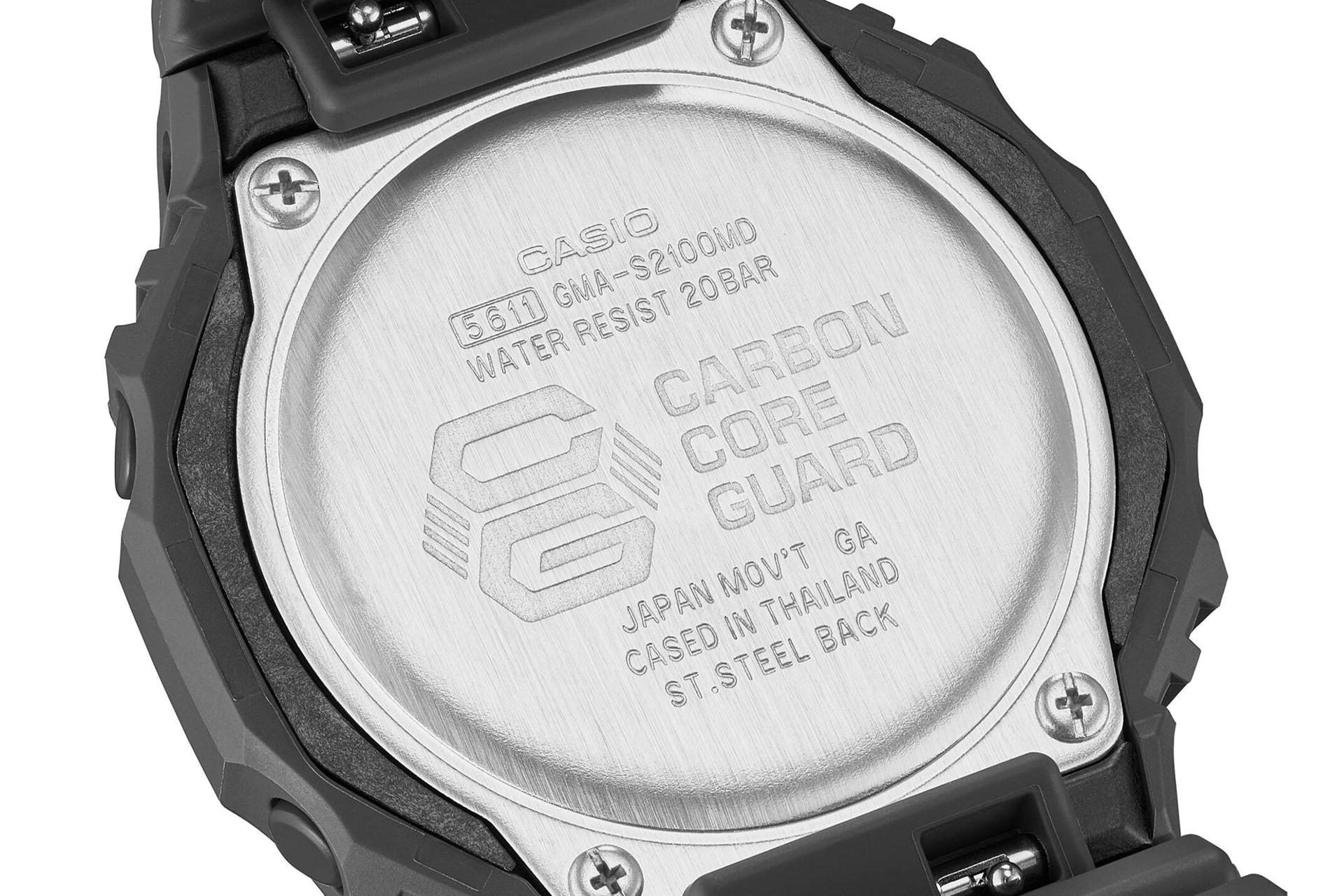 پنل پشت ساعت مچی زنانه کاسیو جی شاک GMA-S2100MD-1A