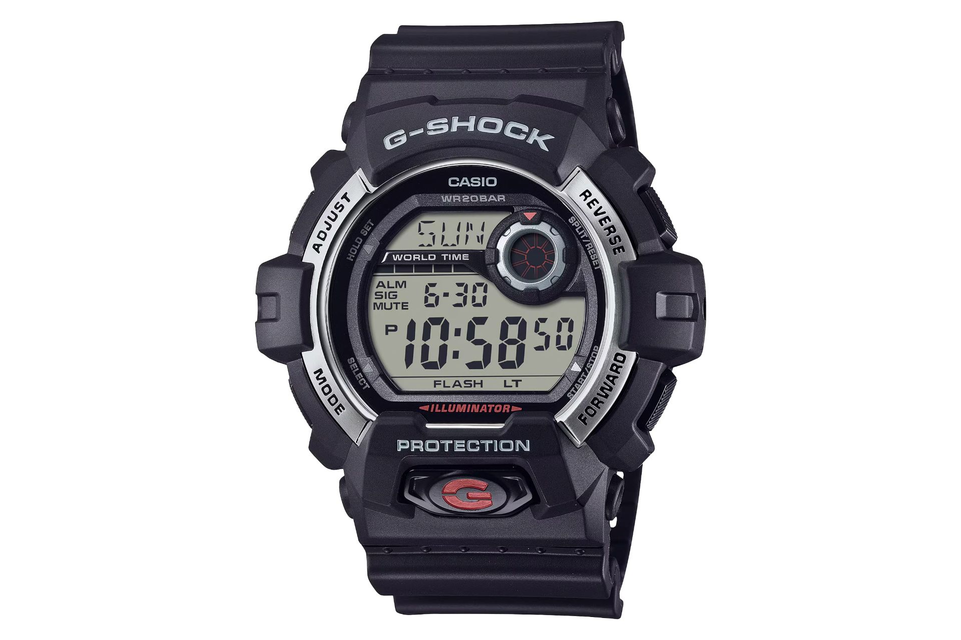 فریم و صفحه ساعت مچی مردانه کاسیو جی شاک G-8900S-1