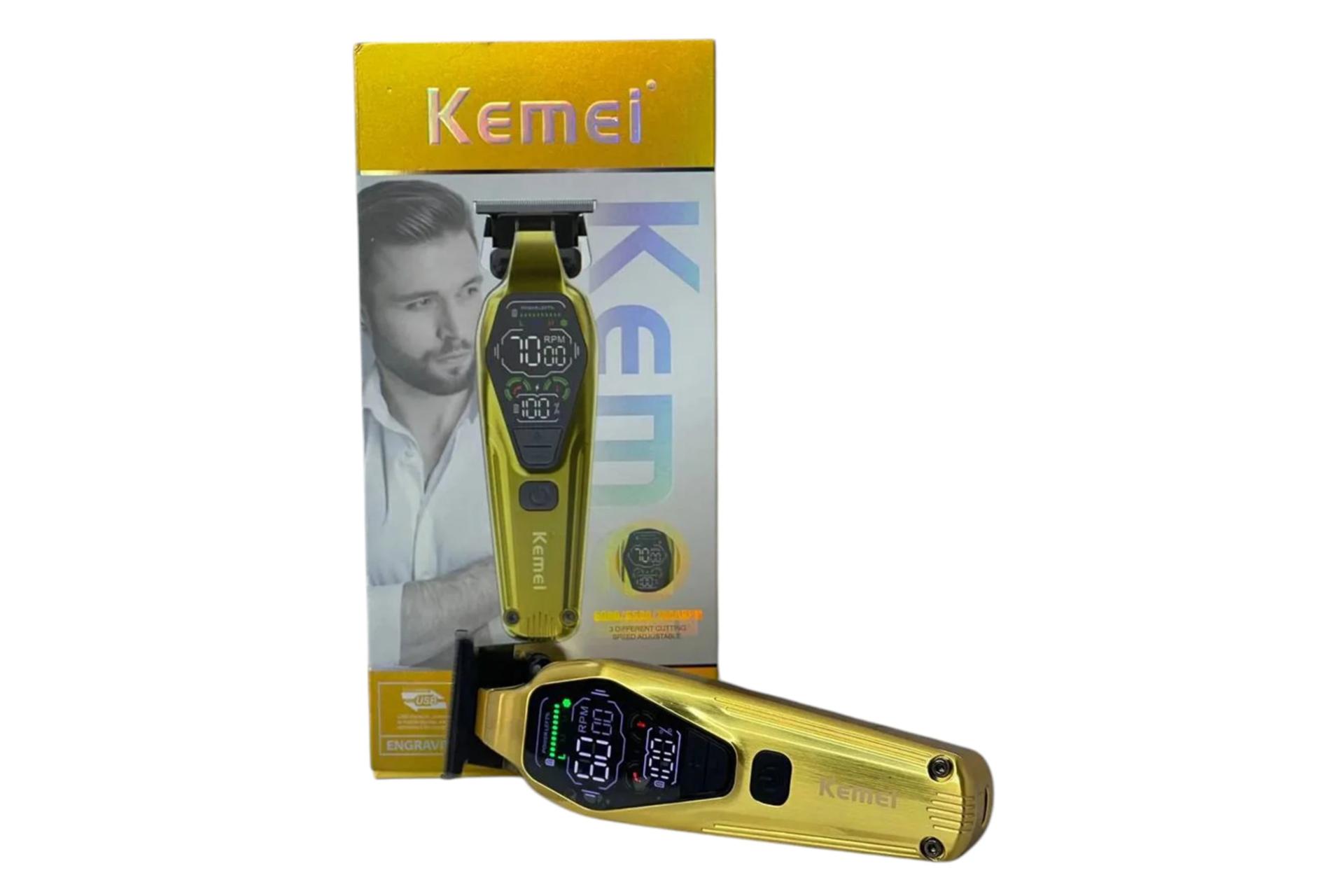 جعبه ماشین اصلاح و ریش تراش کیمی KM-1697