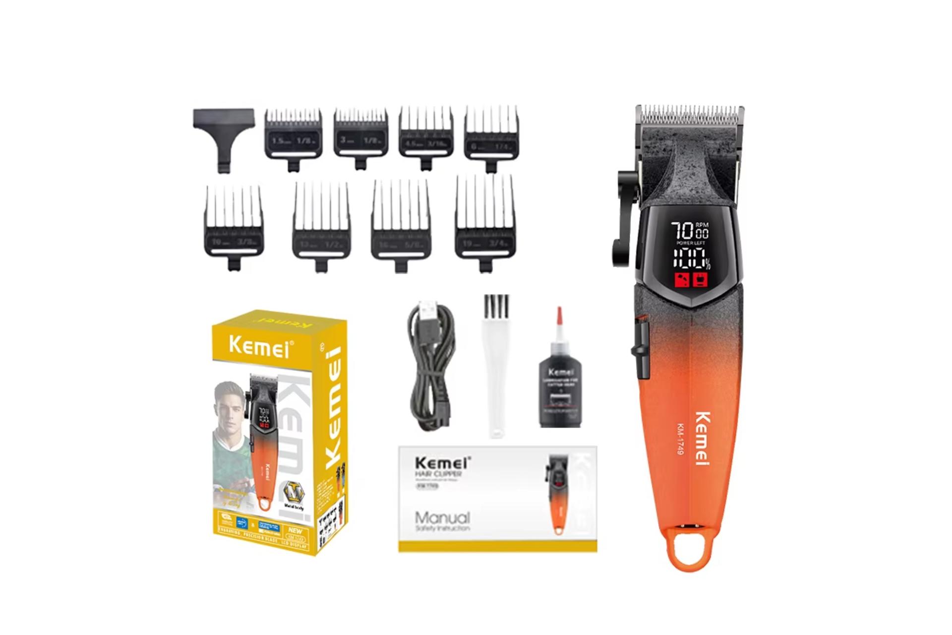 اقلام همراه ماشین اصلاح و ریش تراش کیمی KM-1749