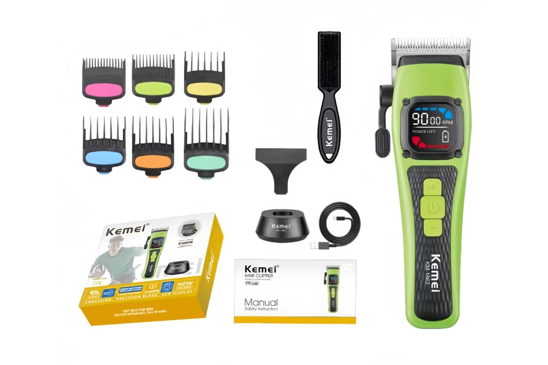 اقلام همراه ماشین اصلاح و ریش تراش کیمی KM-1862