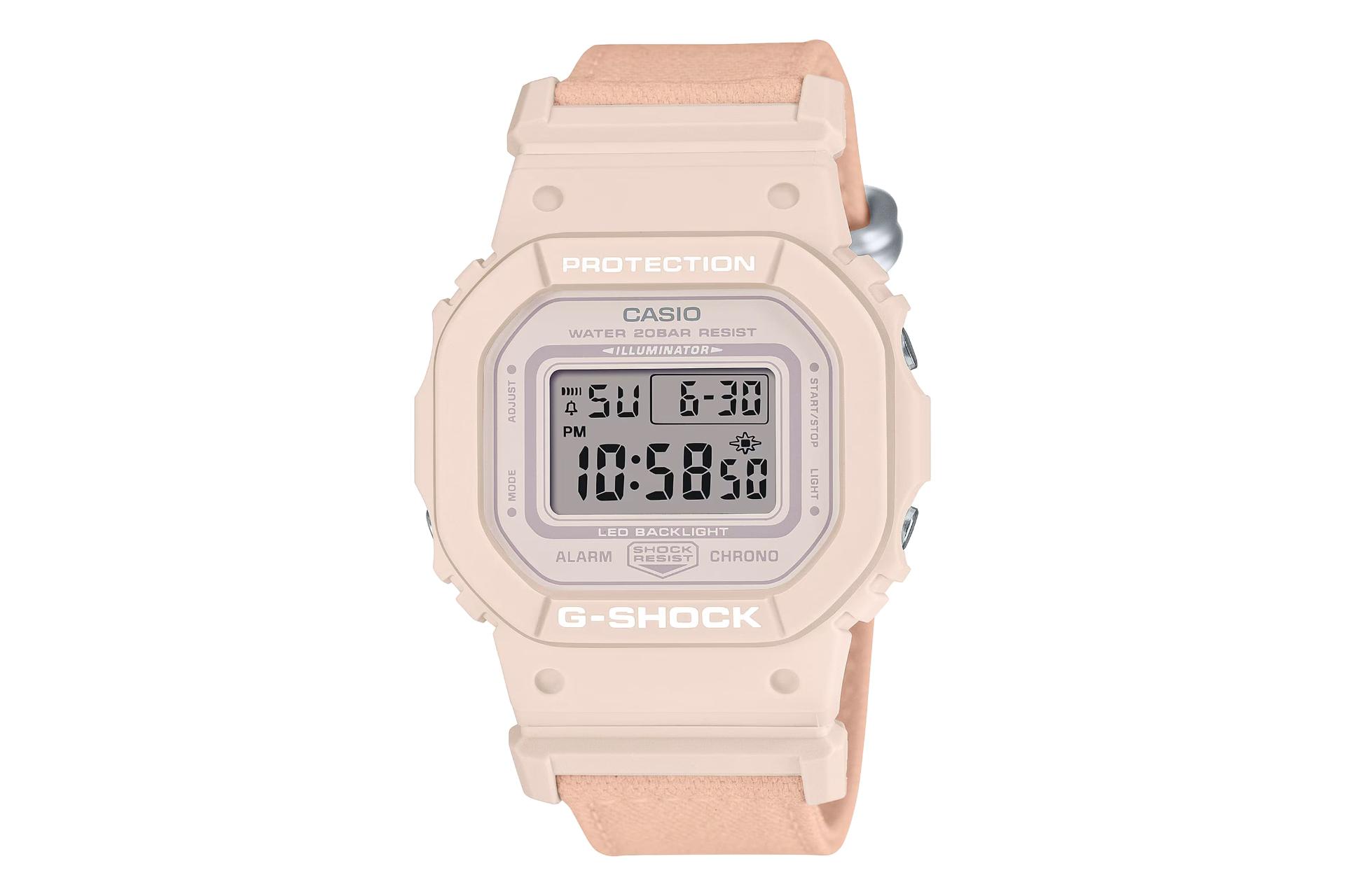 فریم و صفحه ساعت مچی زنانه کاسیو جی شاک GMD-S5600CT-4