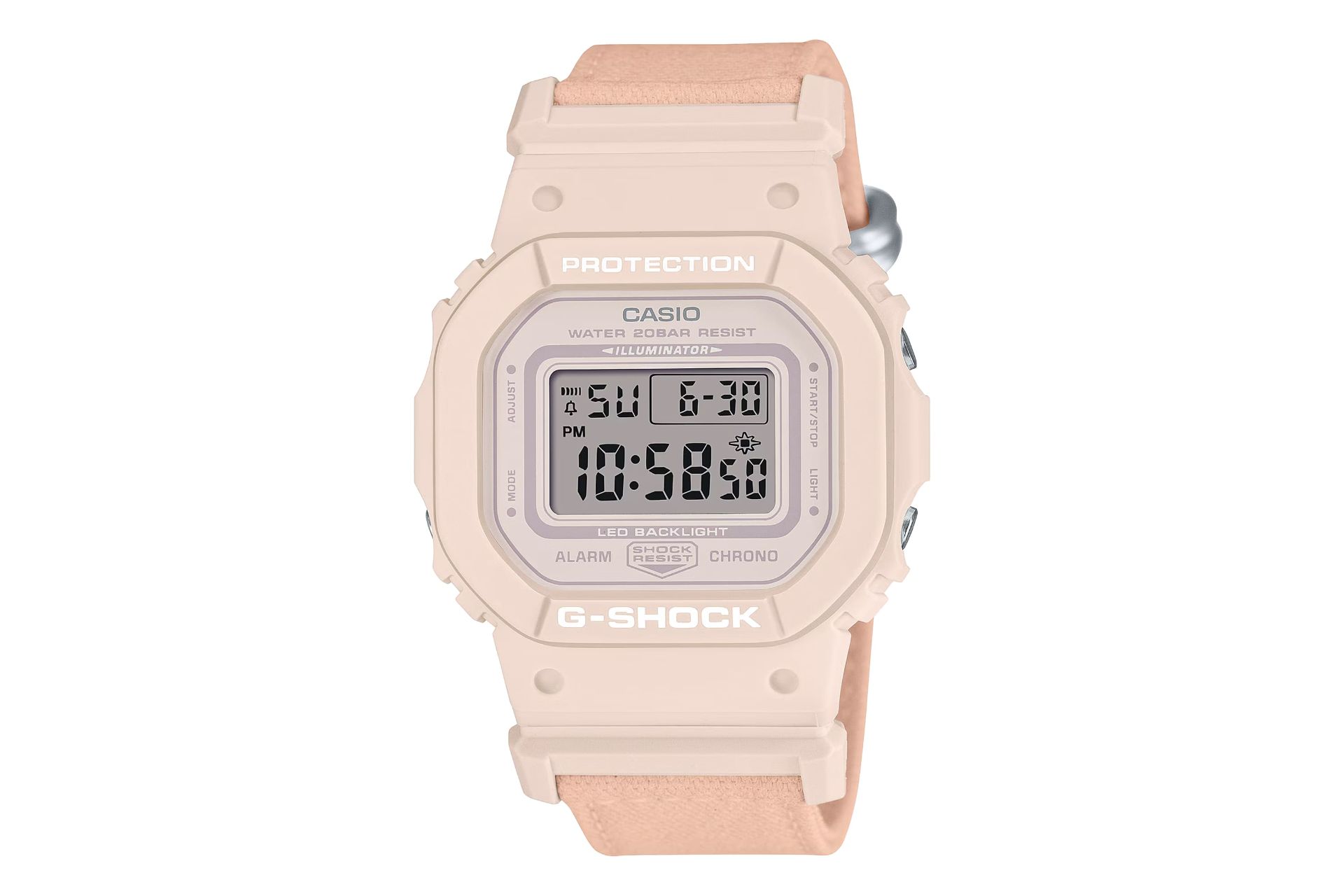 فریم و صفحه ساعت مچی زنانه کاسیو جی شاک GMD-S5600CT-4