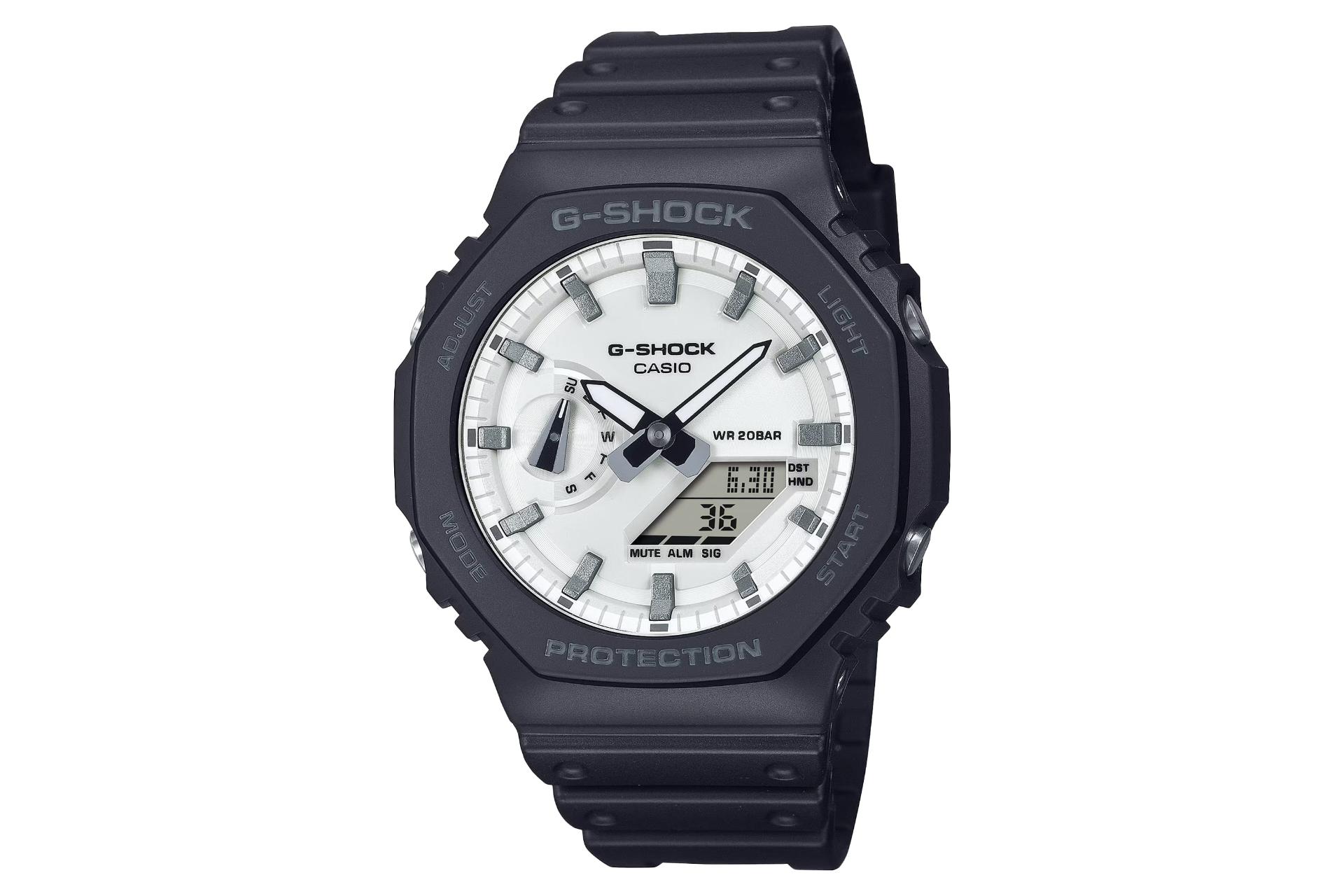 فریم و صفحه ساعت مچی مردانه کاسیو جی شاک GA-2100WD-1A