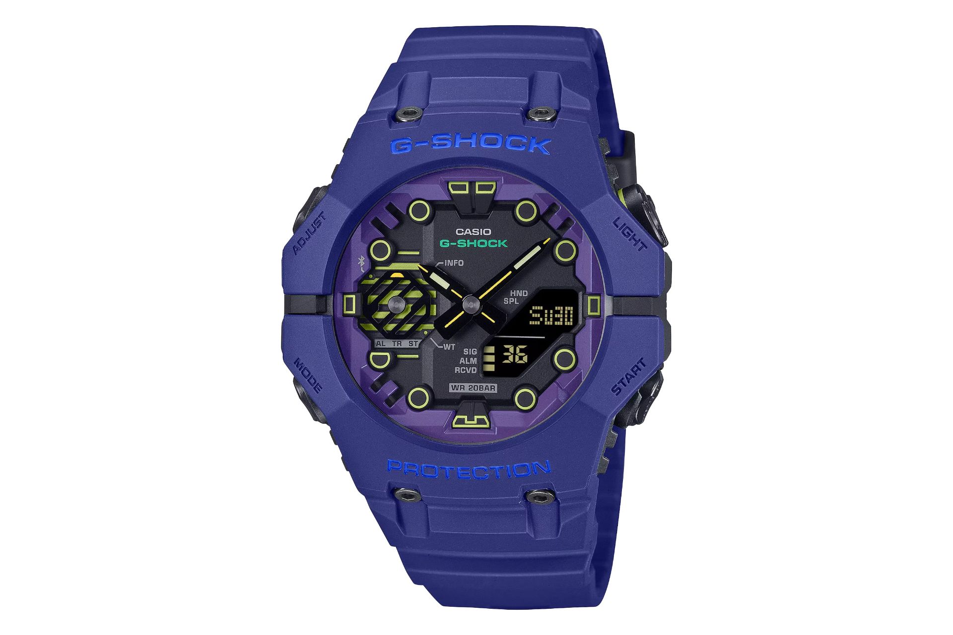 فریم و صفحه ساعت مچی مردانه کاسیو جی شاک GA-B001CBR-2A