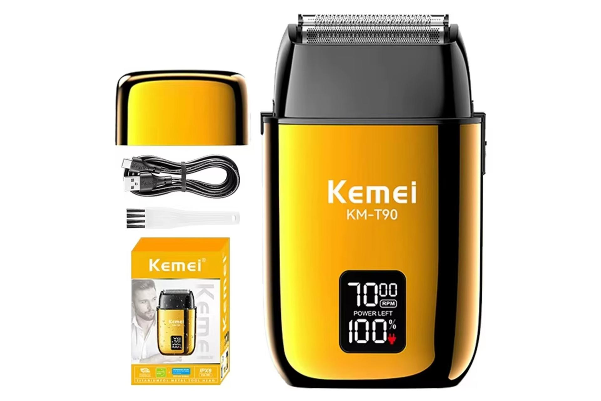 اقلام همراه ماشین اصلاح و ریش تراش کیمی KM-T90