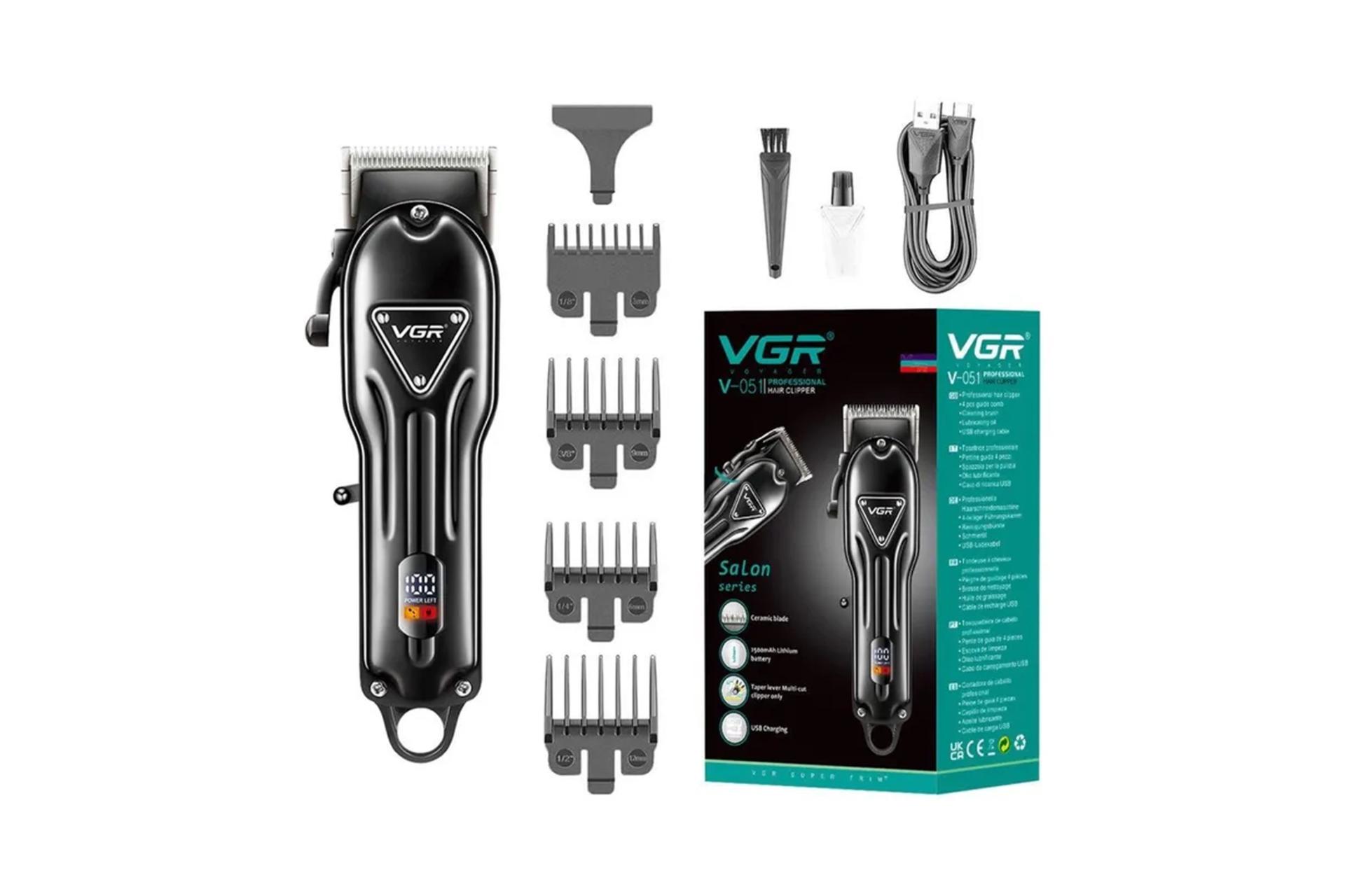 اقلام همراه ماشین اصلاح و ریش تراش وی جی آر V-051