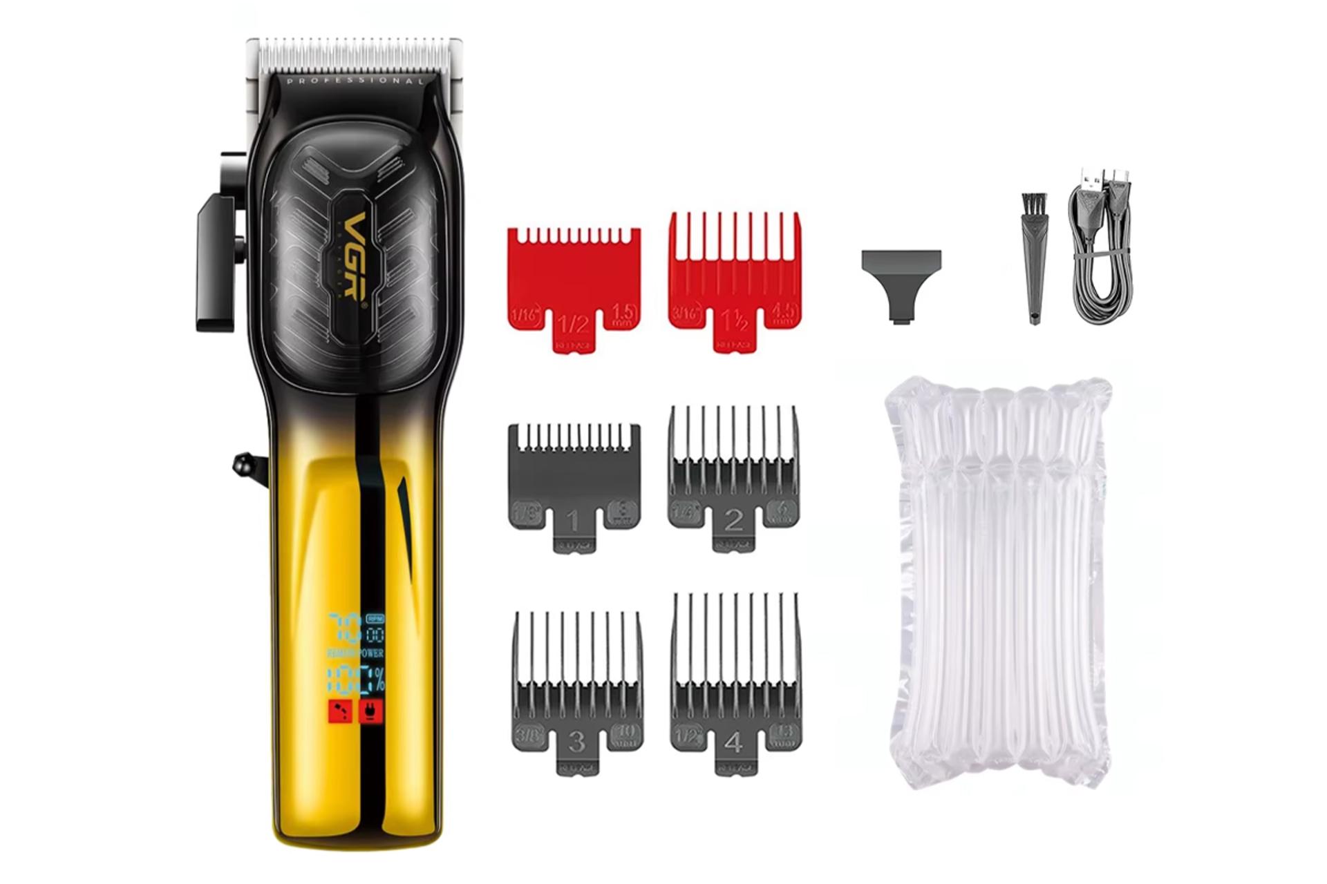 اقلام همراه ماشین اصلاح و ریش تراش وی جی آر V-654