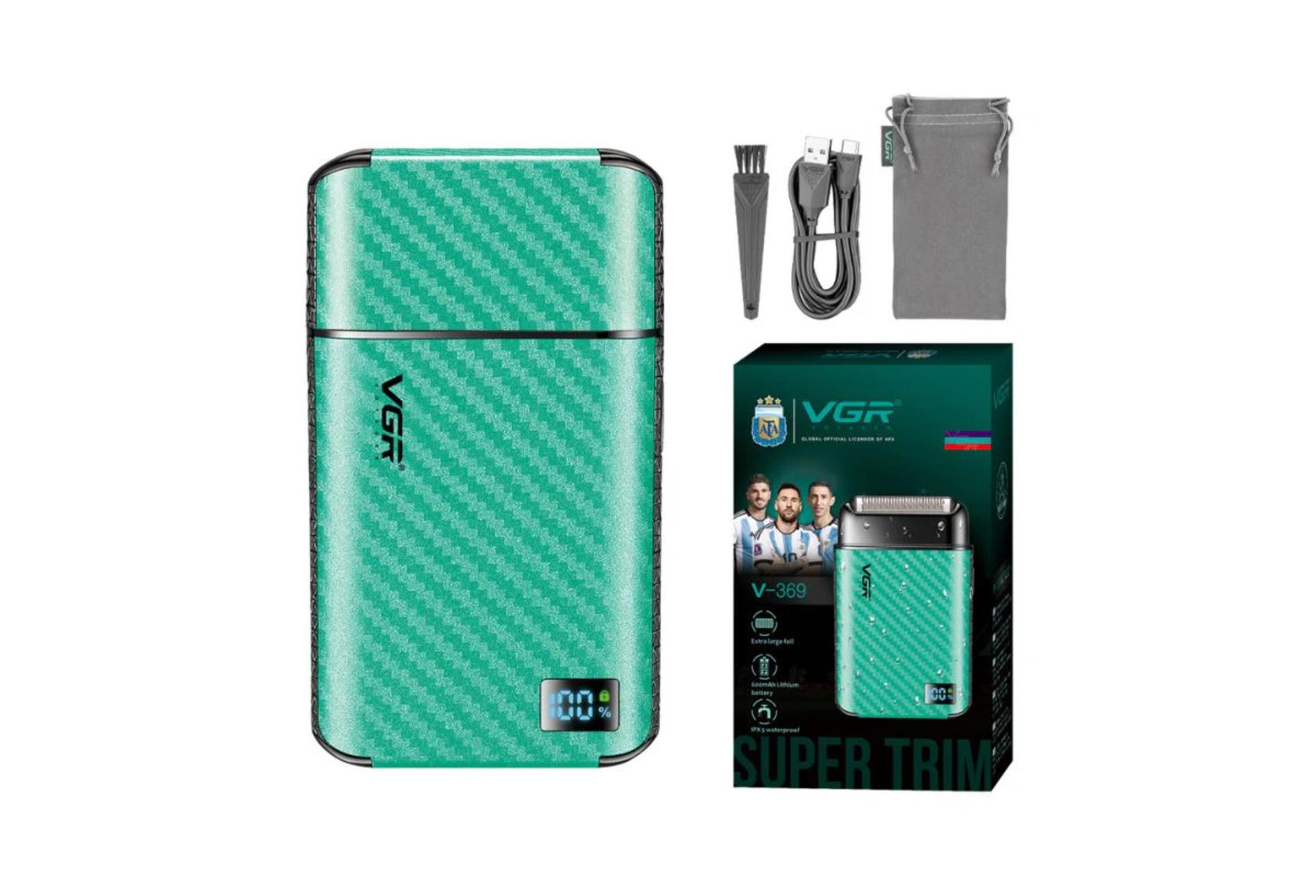 ماشین اصلاح و ریش تراش وی جی آر V-369