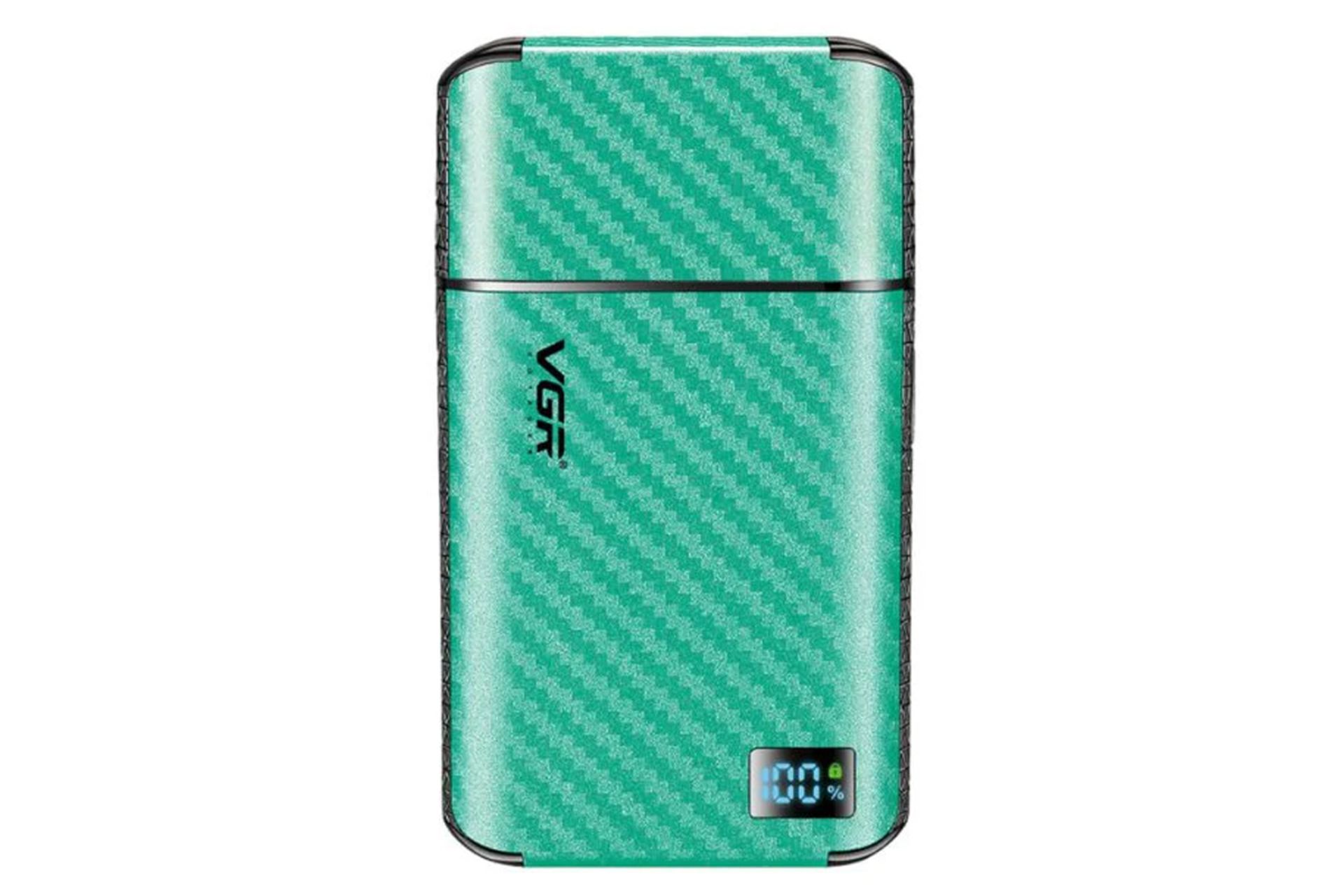 ماشین اصلاح و ریش تراش وی جی آر V-369 رنگ سبز