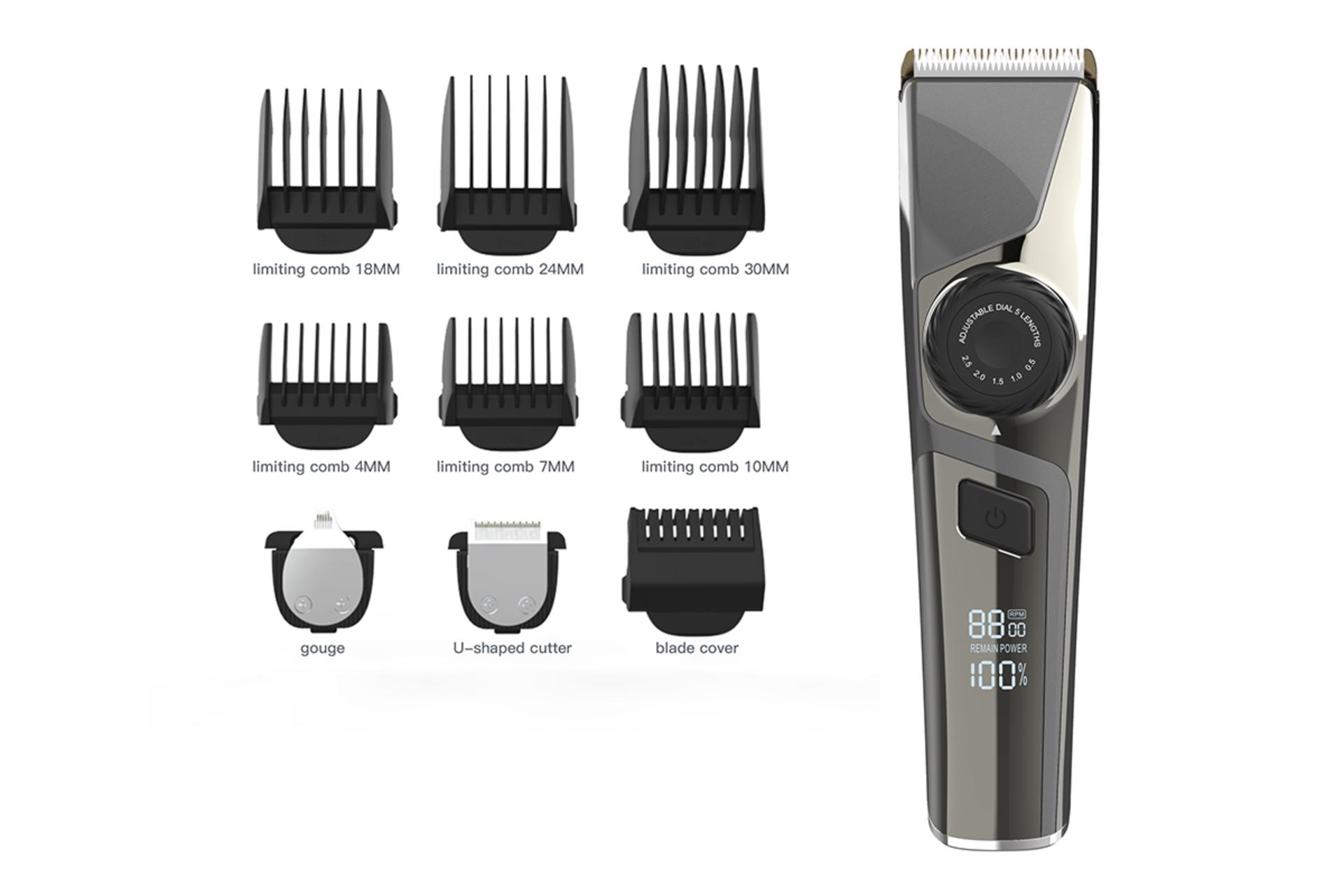 اقلام همراه ماشین اصلاح و ریش تراش ایکس او CF16