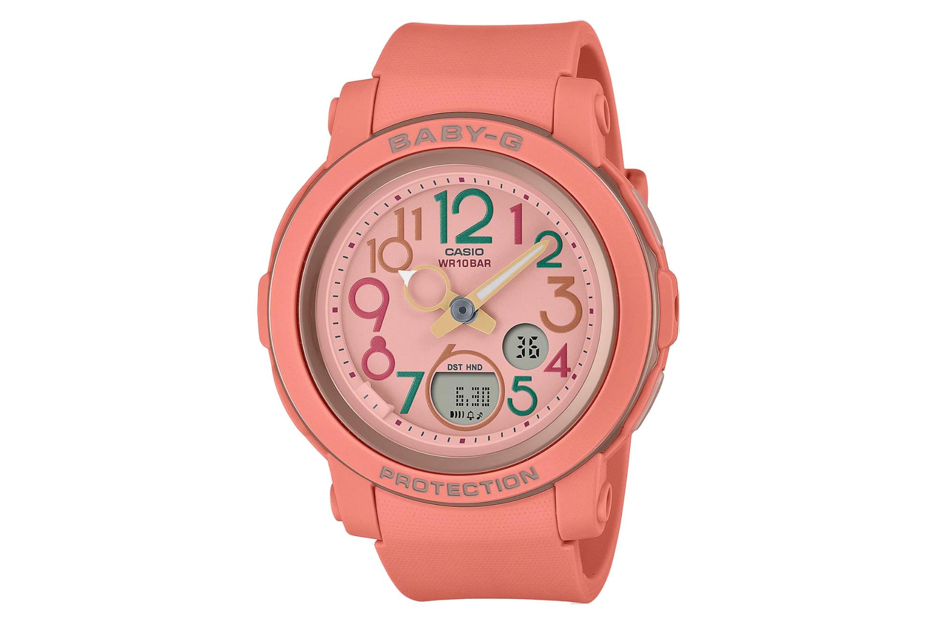 صفحه و فریم ساعت مچی بچه گانه کاسیو BABY-G BGA-290PA-4A