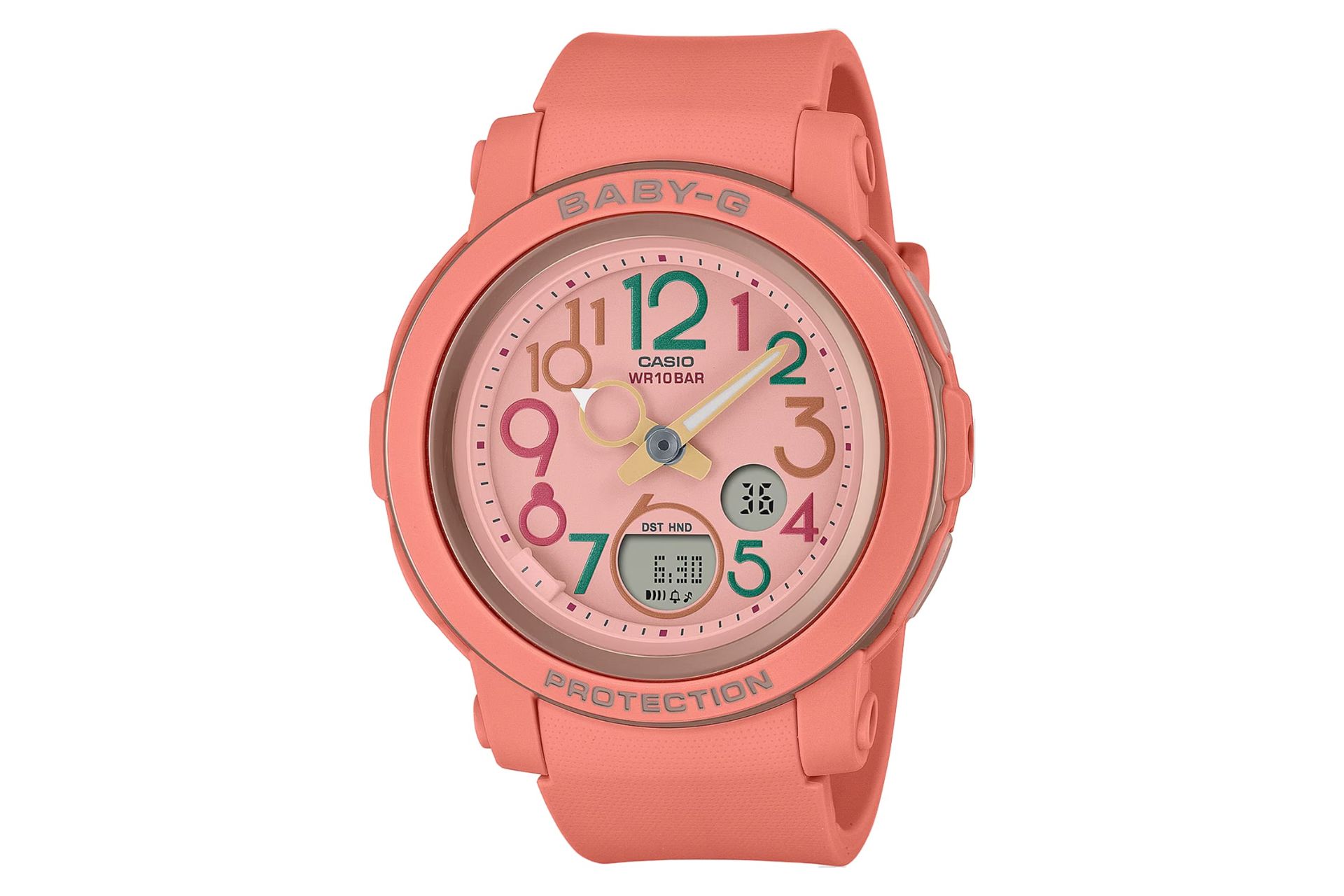 صفحه و فریم ساعت مچی بچه گانه کاسیو BABY-G BGA-290PA-4A