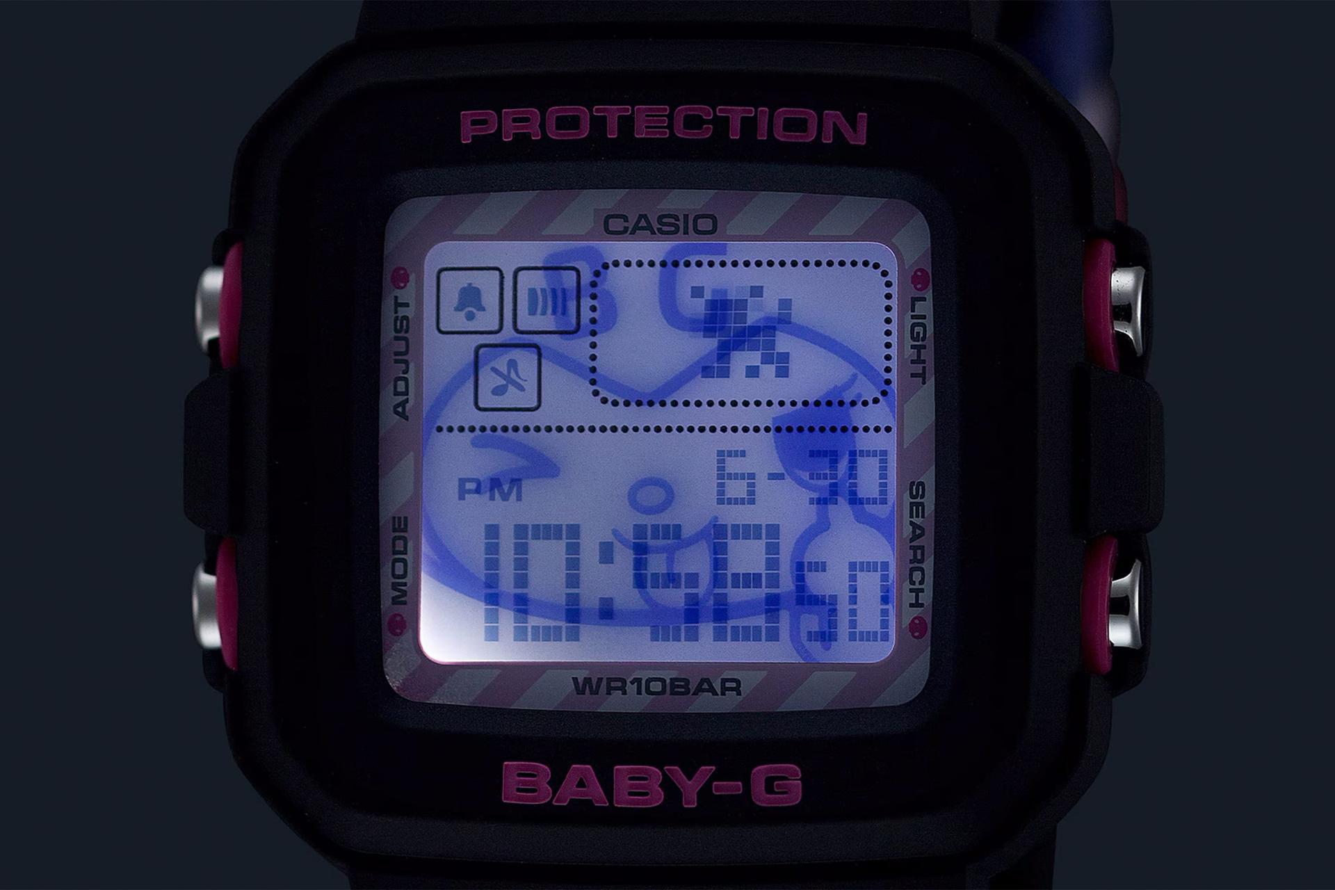 نور شب‌تاب ساعت مچی بچه گانه کاسیو BABY-G BGD-10KKM-1