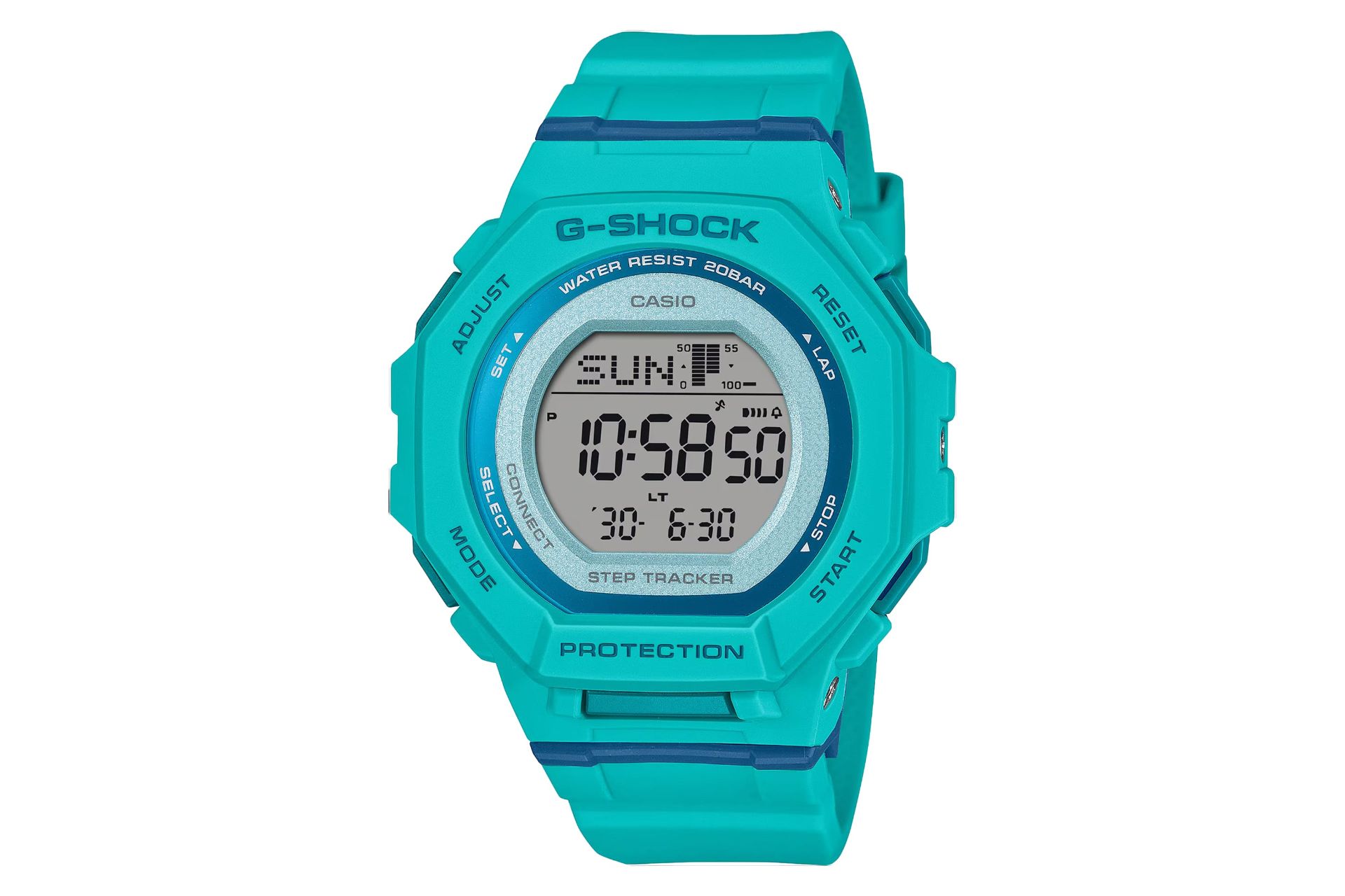 فریم و صفحه ساعت مچی زنانه کاسیو جی شاک GMD-B300SC-2