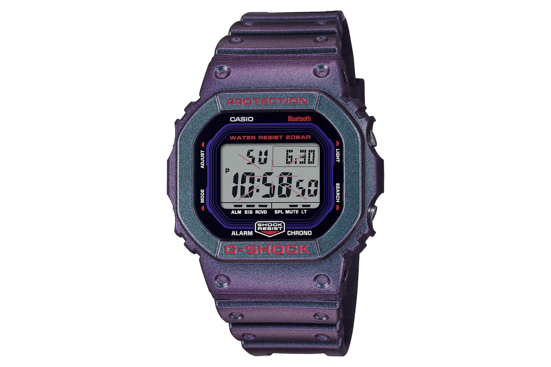 صفحه و فریم ساعت مچی مردانه کاسیو جی شاک DW-B5600AH-6