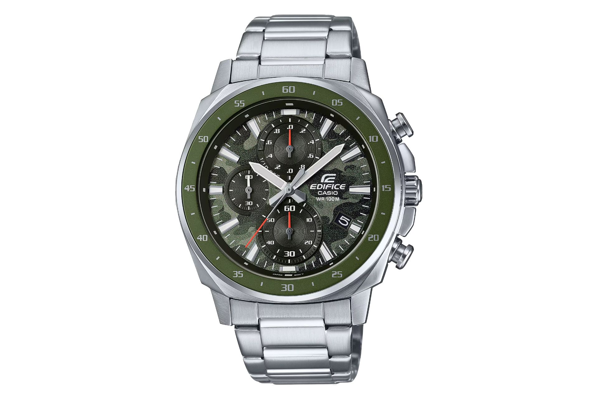 صفحه و فریم ساعت مچی مردانه کاسیو Edifice EFV-600D-3CV