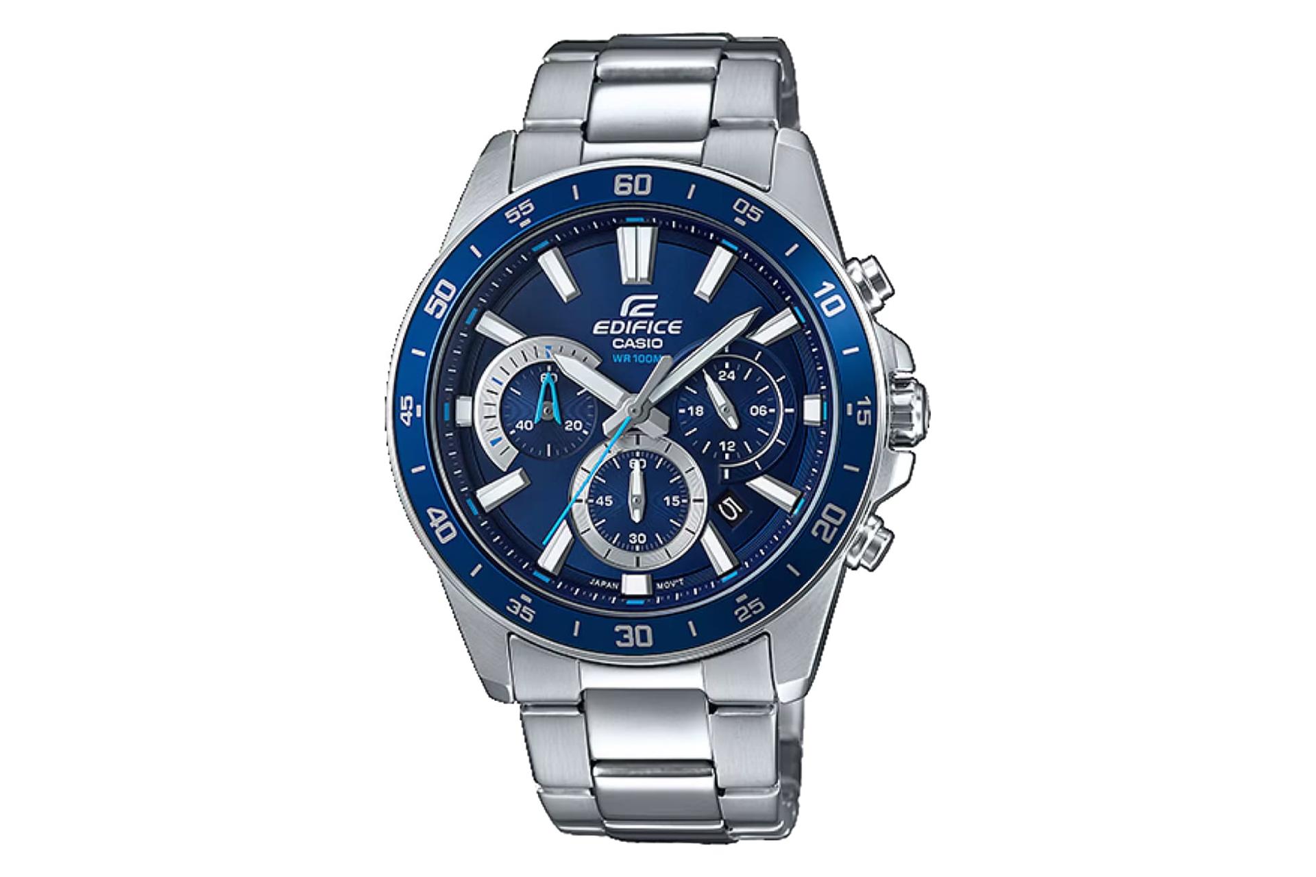 فریم و صفحه ساعت مچی مردانه کاسیو Edifice EFV-570D-2AV