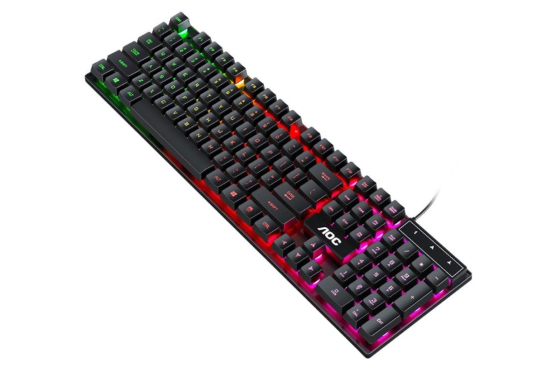 کیبورد ای او سی KB121 نمای بالا