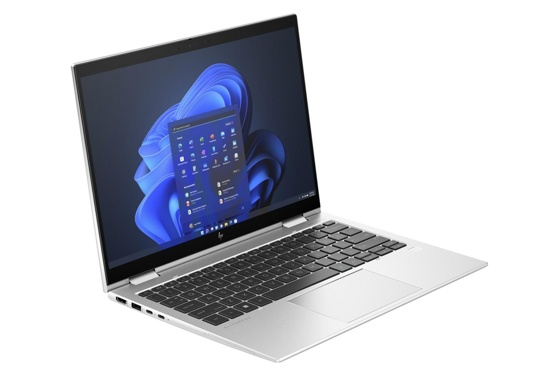 نمای سمت چپ لپ تاپ EliteBook 830 G10 اچ پی