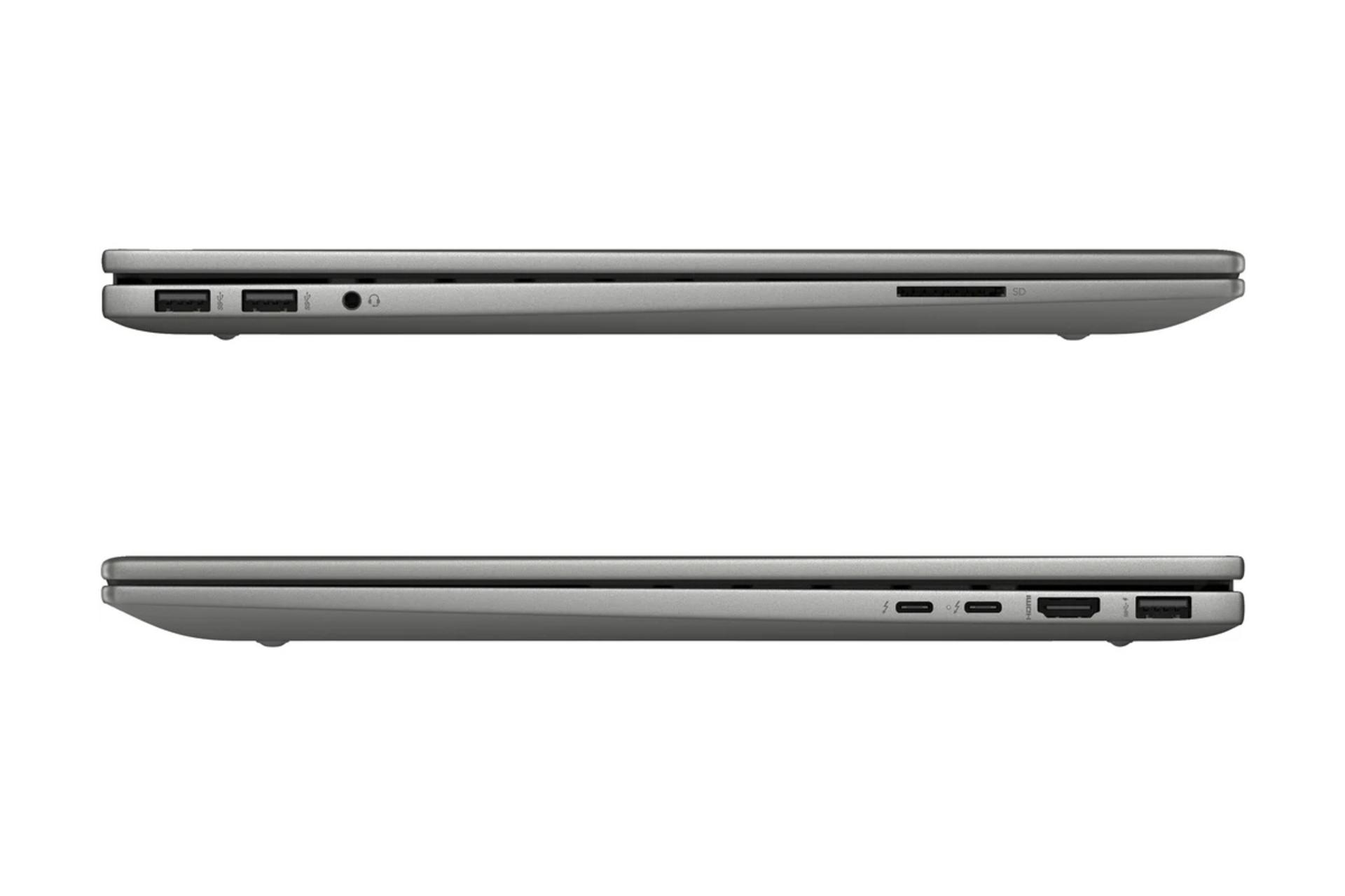 نمای کنار لپ تاپ ENVY x360 17-CW1023CL اچ پی 