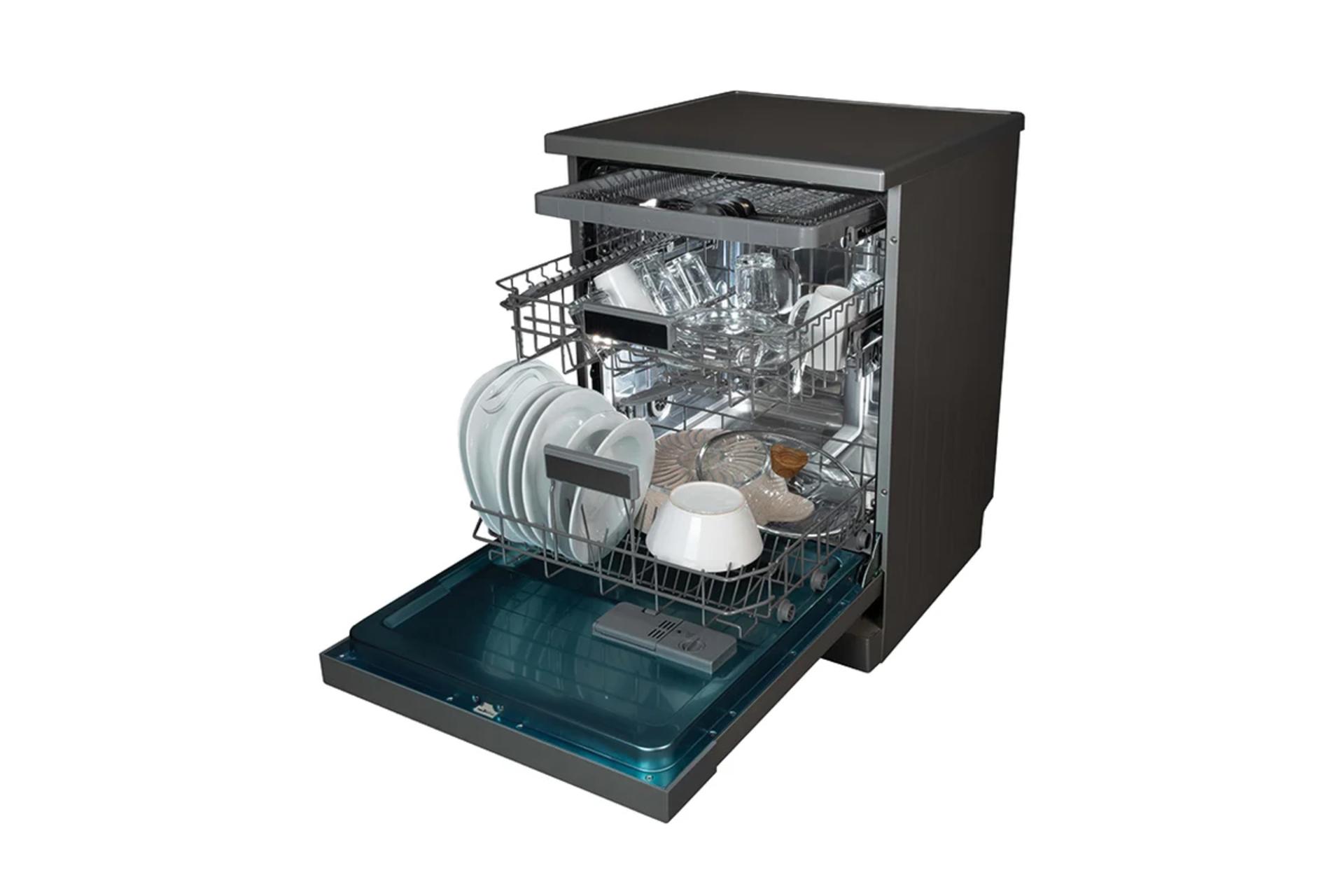 نمای داخل ماشین ظرفشویی نکست پلاس NDM314