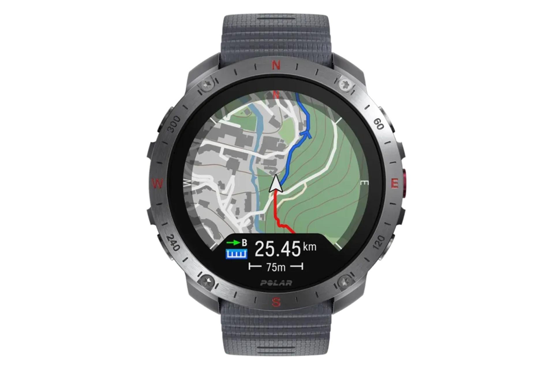 ساعت هوشمند پولار Grit X2 Pro نمای روبرو