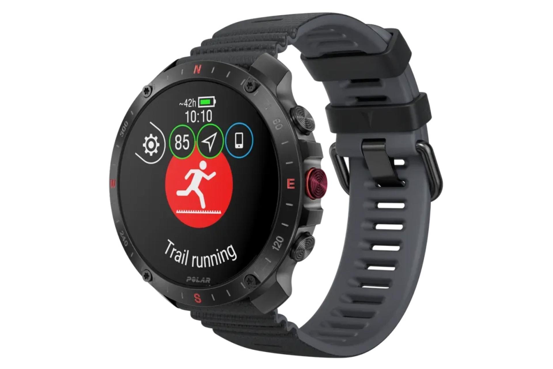 ساعت هوشمند پولار Grit X2 Pro رنگ مشکی