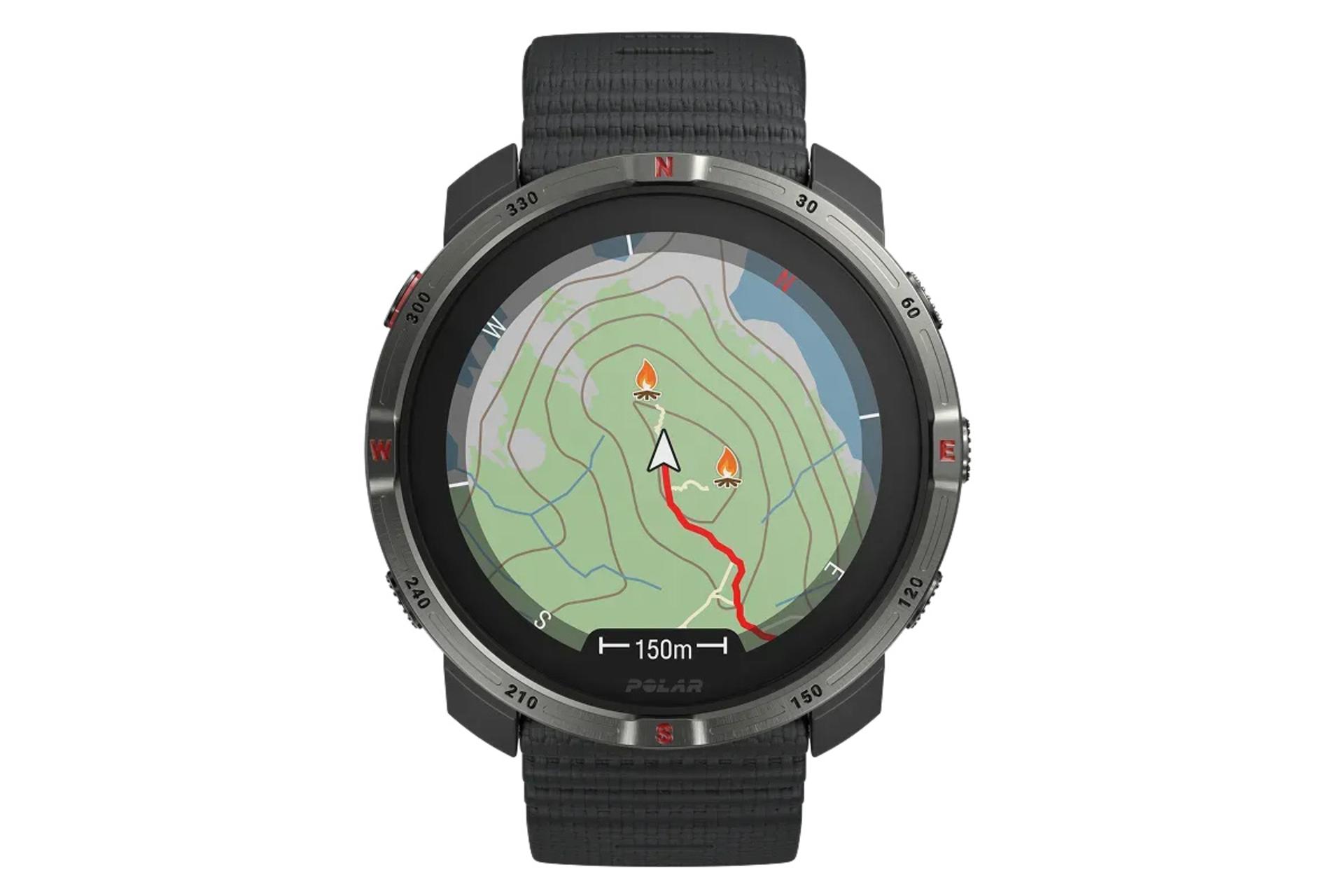 ساعت هوشمند پولار Grit X2 نمای روبرو